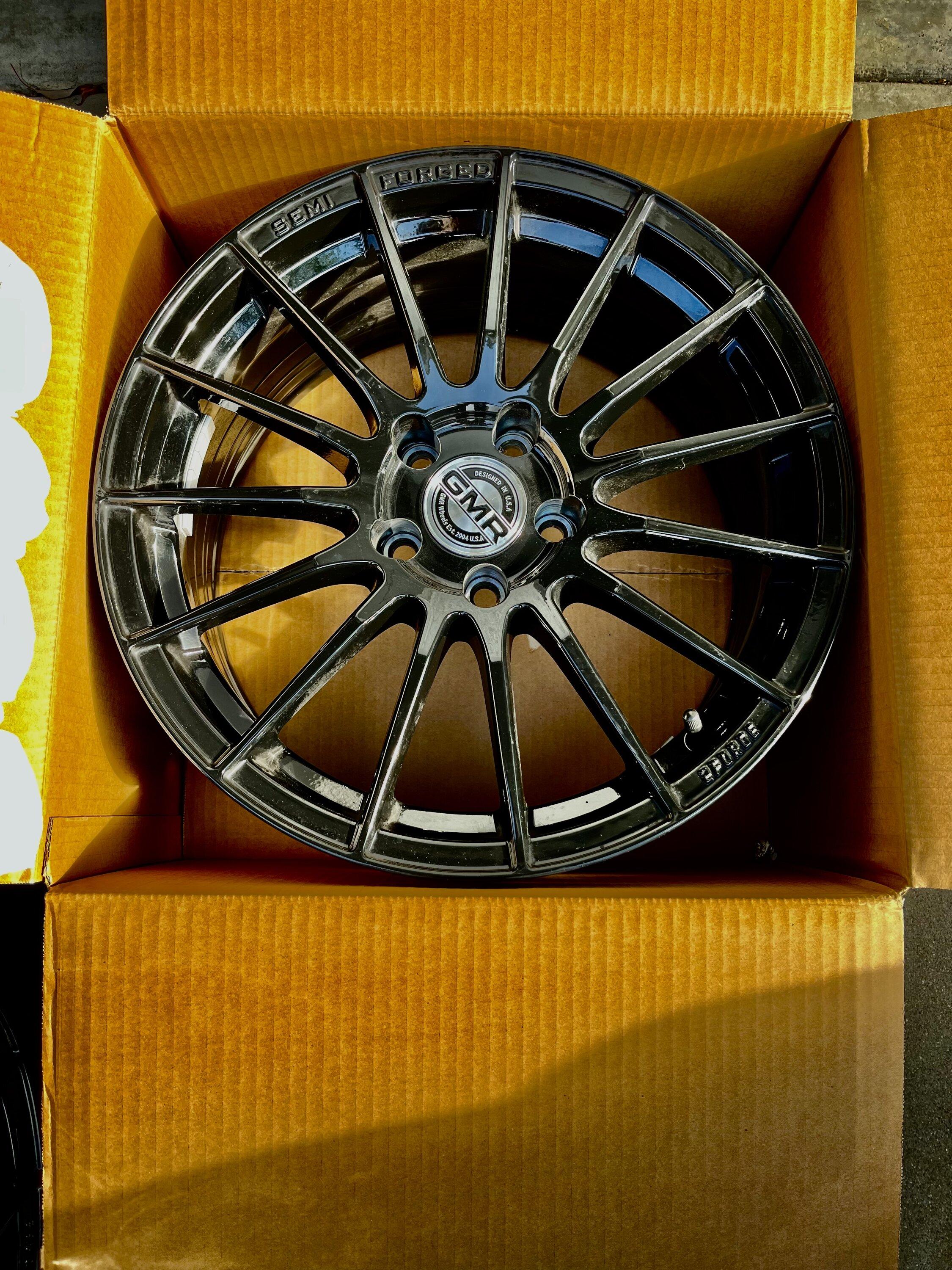 Ford Maverick Custom Gloss Black GMR SemiForged Wheels - $350 7C8868B8-BE28-4058-ABC0-88E46FEEF0E7