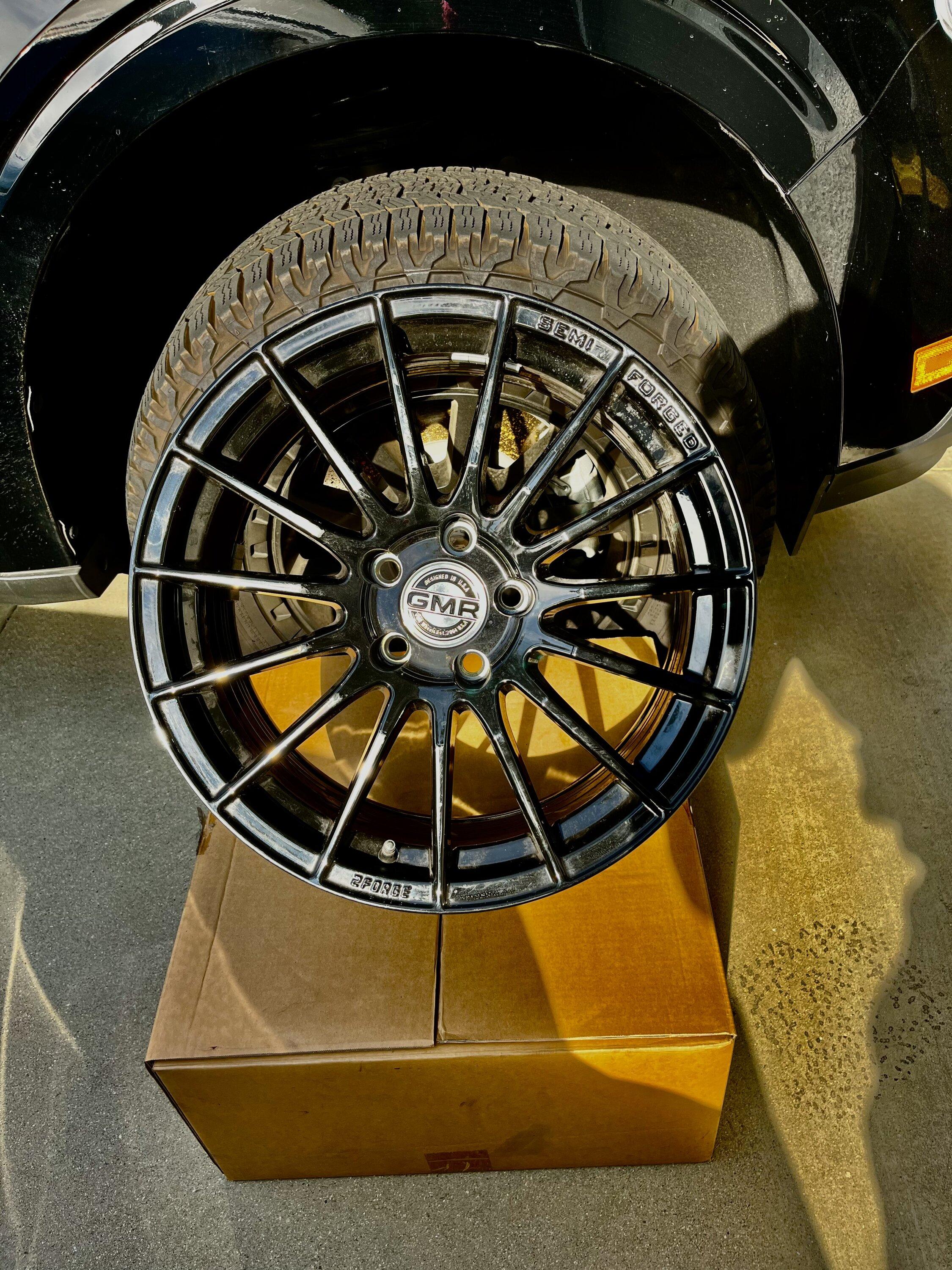 Ford Maverick Custom Gloss Black GMR SemiForged Wheels - $350 89D140E9-D7E4-45AF-BDEB-8EDC21C0A3F9
