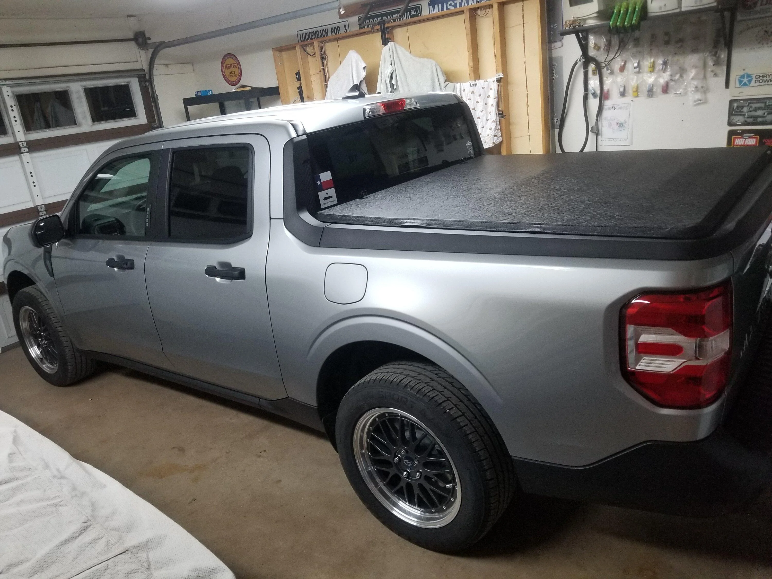 Ford Maverick Truxedo truxport cover too short? 20221118_053606