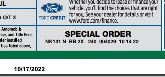 Ford Maverick 📒 Maverick Build Process Guide! - Window Sticker, Blend Date, Production Rotation Number, Built & Shipped Emails, Delivery Date Estimates & More 1671221187482