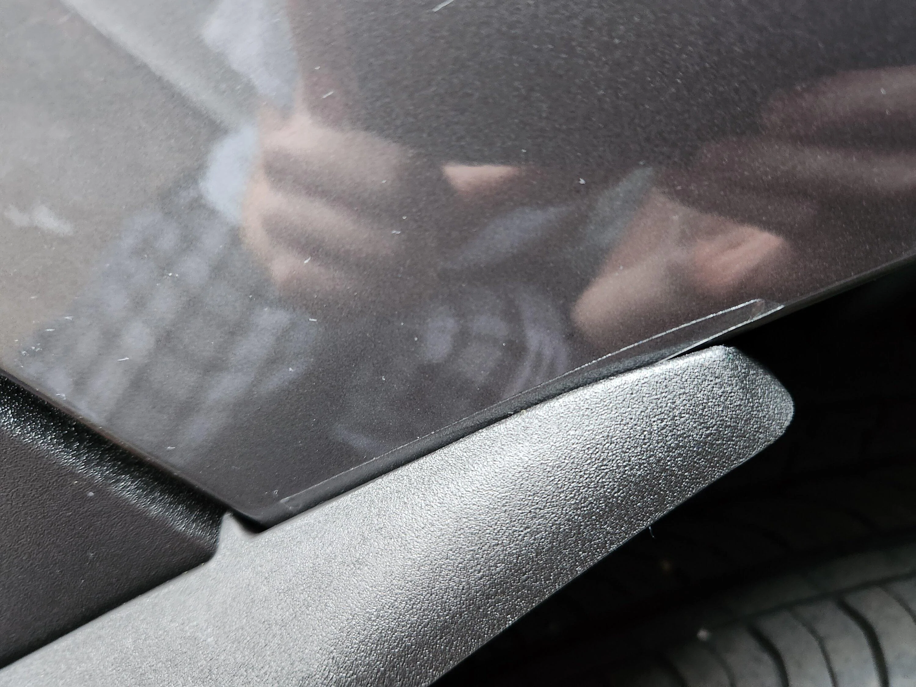 Ford Maverick Weathertech Mudflaps Installed 20221217_161618