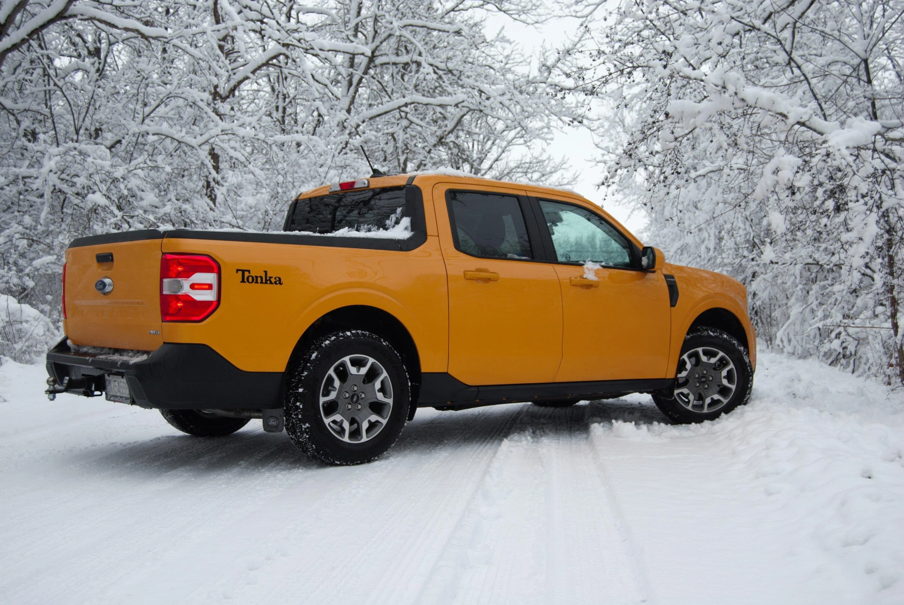 Ford Maverick Fun in the snow DSC_0205