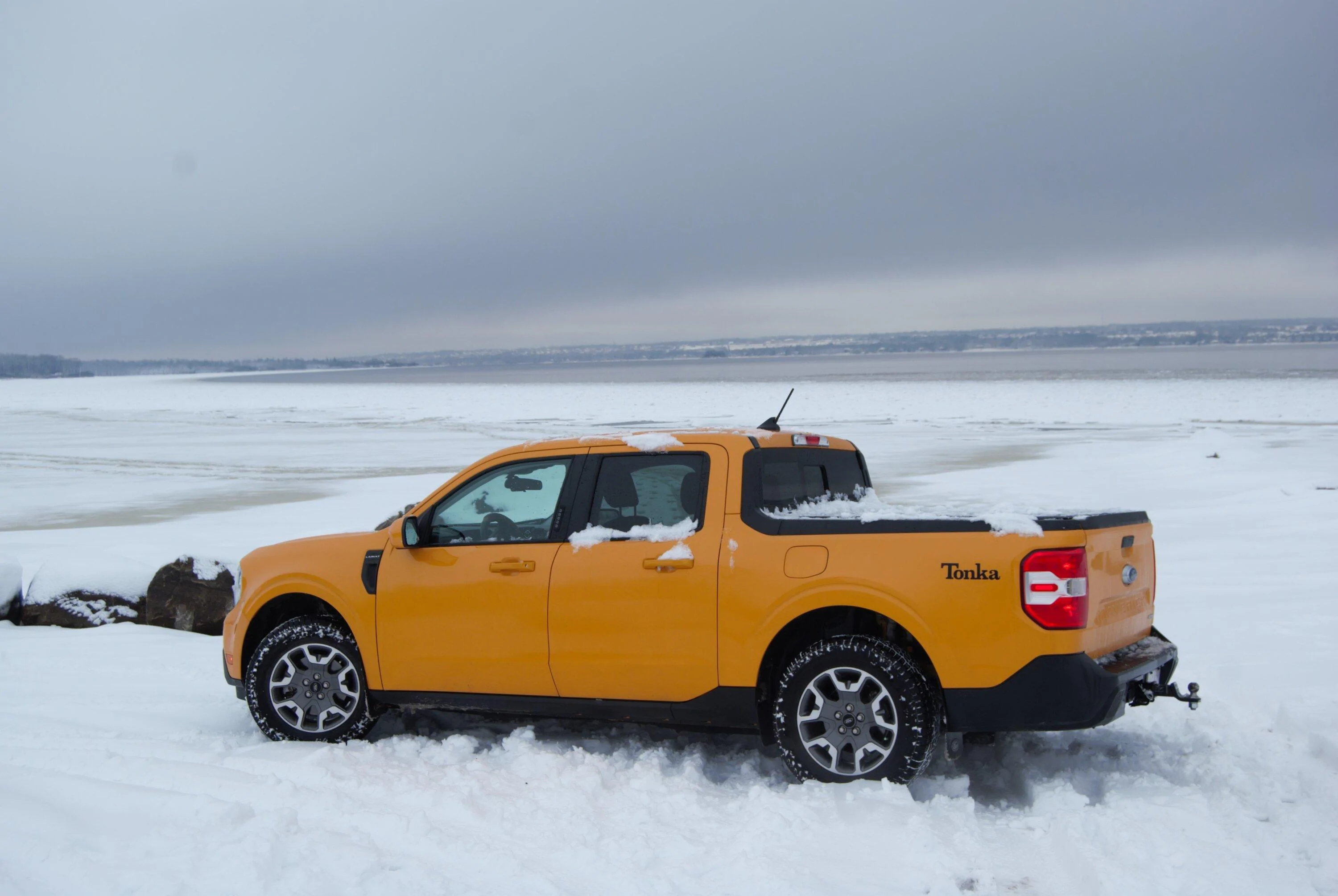 Ford Maverick Fun in the snow DSC_0211