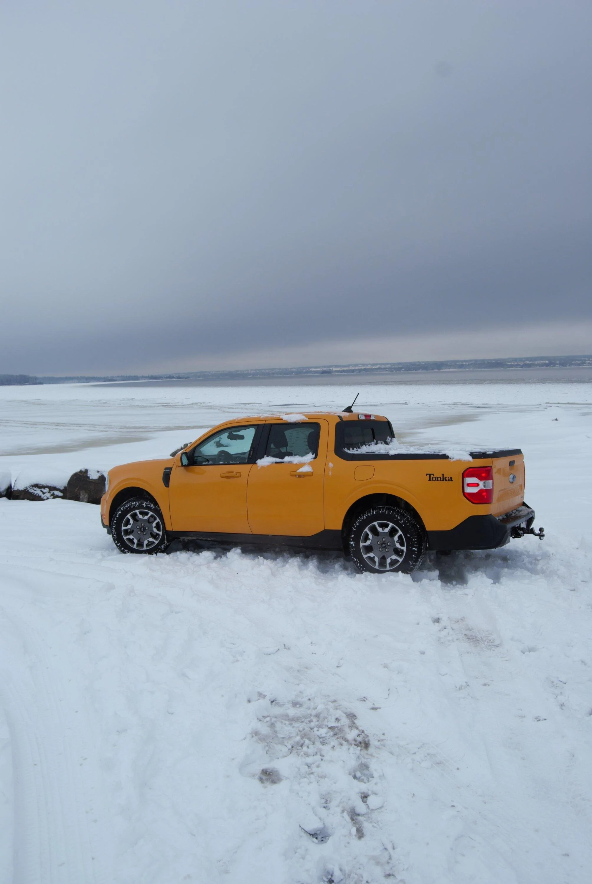 Ford Maverick Fun in the snow DSC_0213