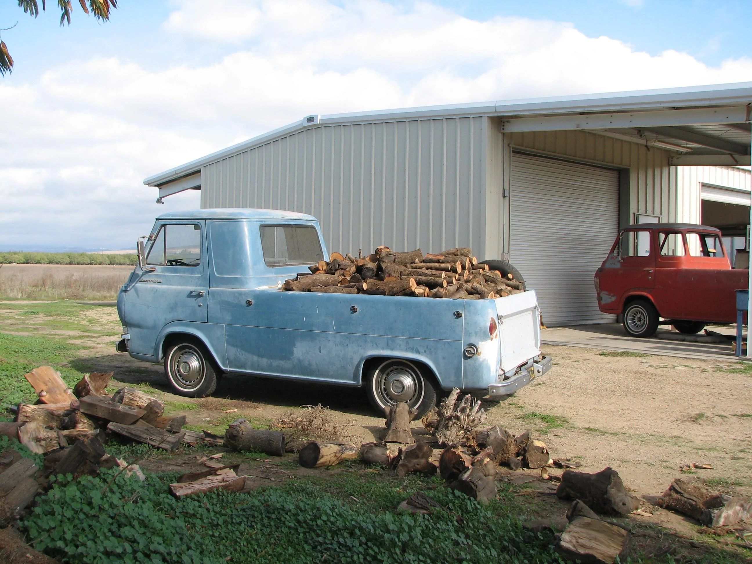 Ford Maverick Farm truck Maverick Econo firewood 003