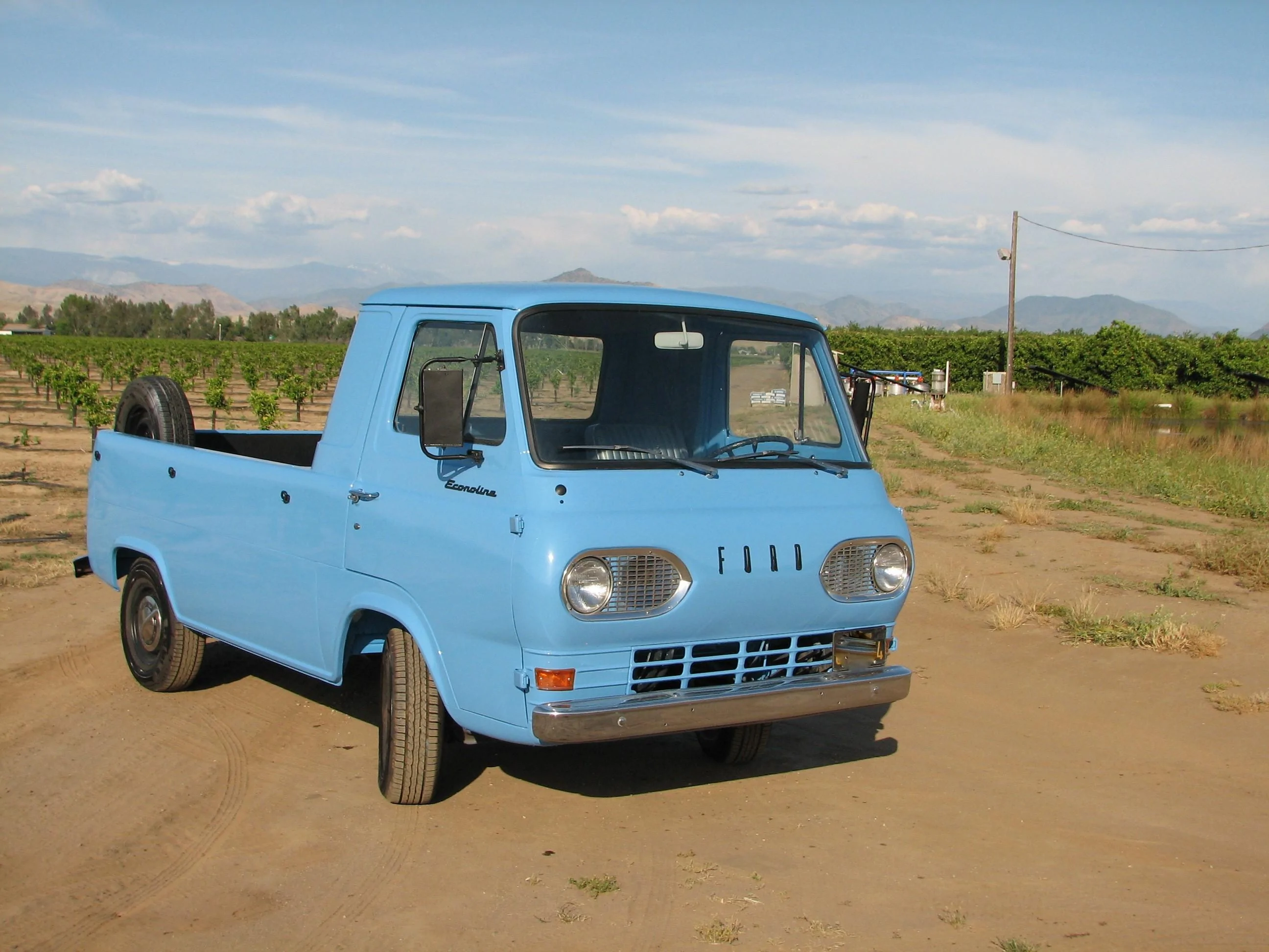 Ford Maverick Farm truck Maverick ford econoline restored