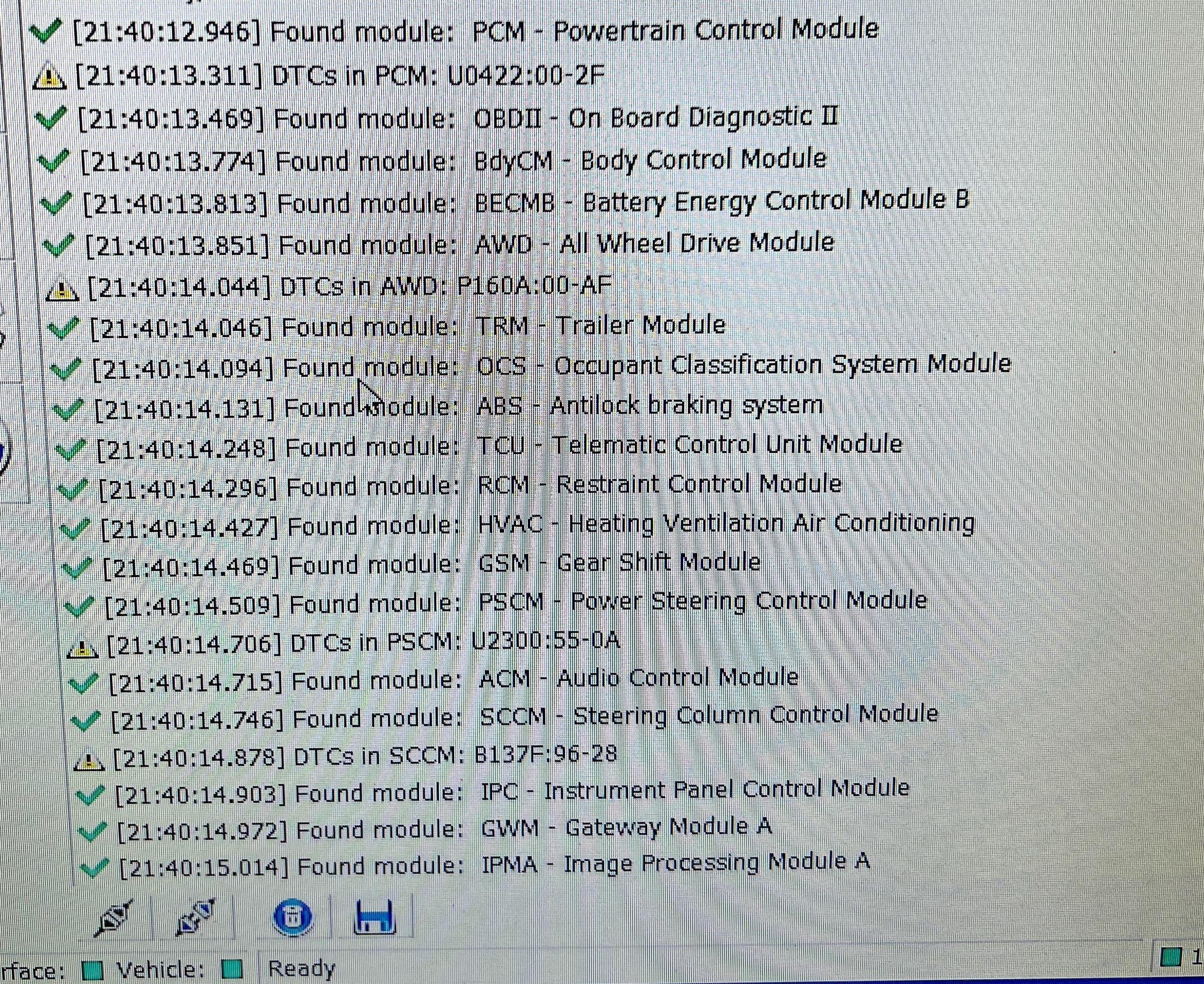 Ford Maverick P160 Error - Cruise Control on XL without C360 using ACC buttons. IMG_4229