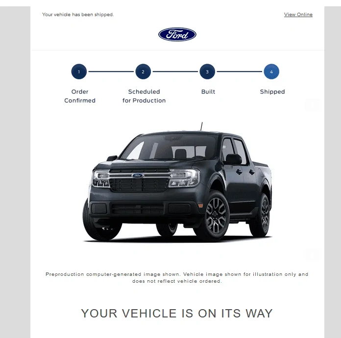 Ford Maverick Window Sticker time Captur