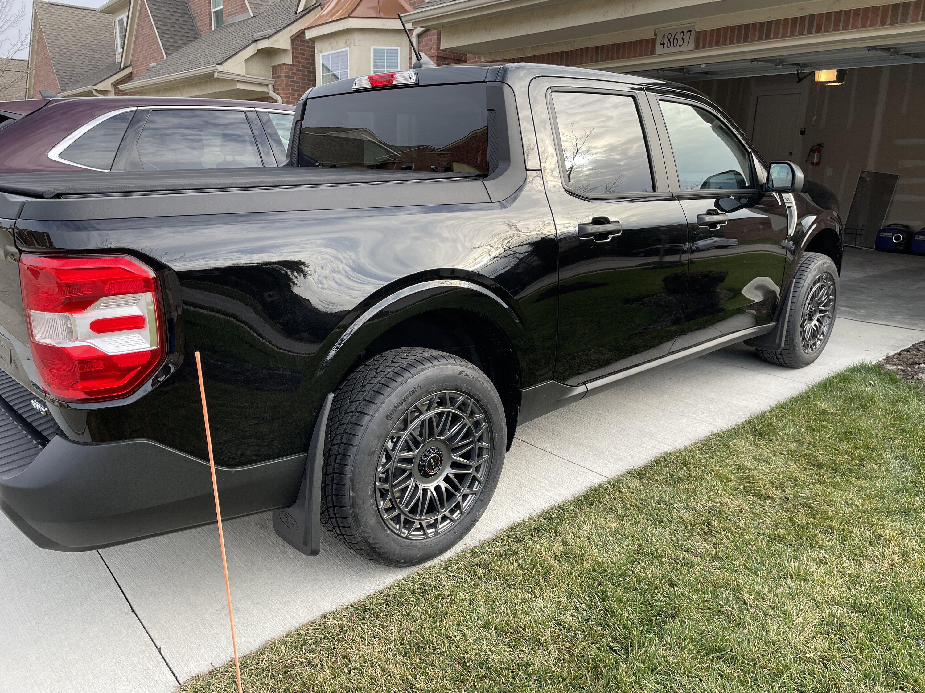 Ford Maverick Visual Comparison of Different Tires / Tire Sizes on 2022+ Maverick IMG_1771