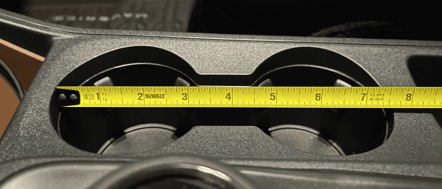 Ford Maverick Cupholder depth? Screen Shot 2022-12-20 at 4.56.26 PM