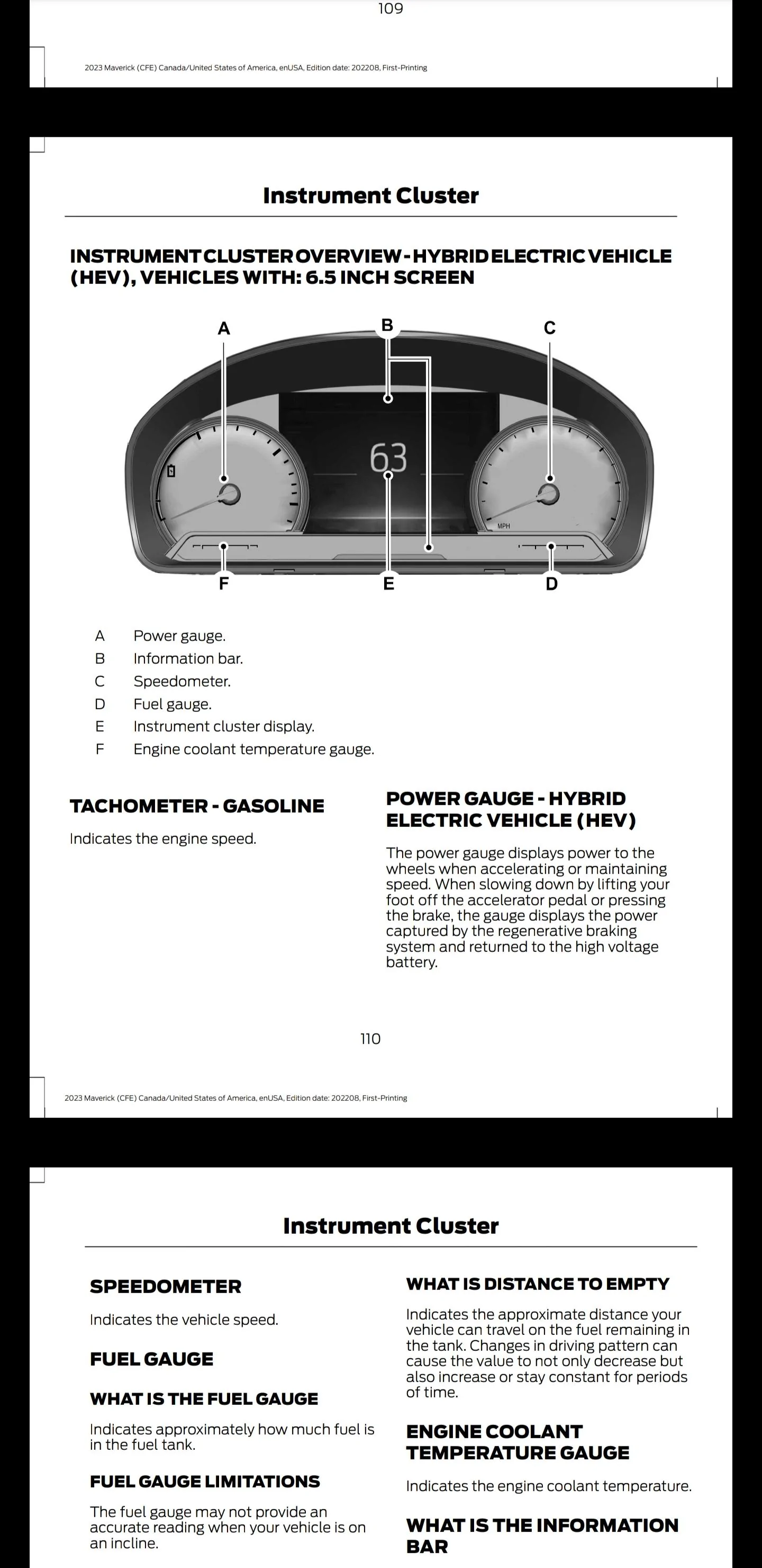 Ford Maverick Maverick Hybrid - Can someone explain the the gauge on the far left please? Screenshot_20221221-105027_Driv