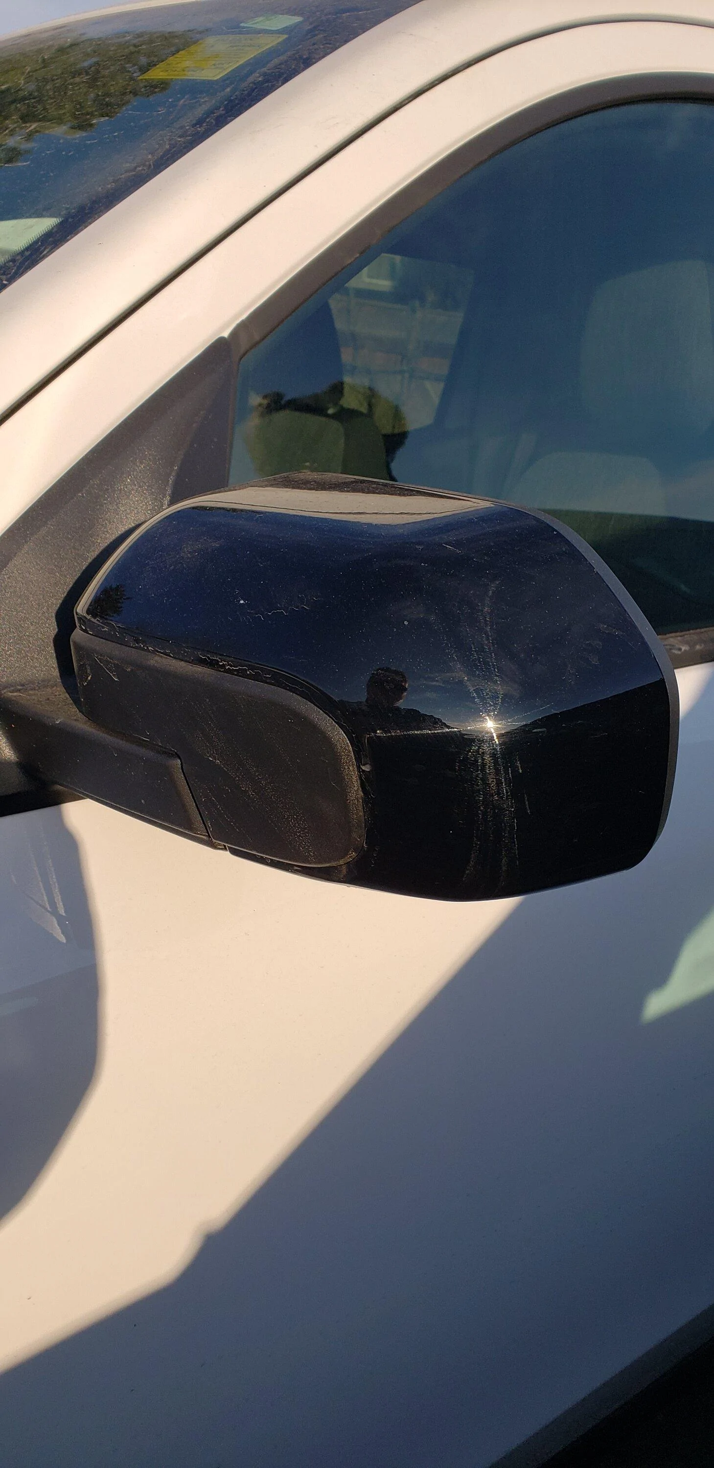 Ford Maverick 🔎 Closeup pics of Black Appearance Package BAP parts on 2023 Maverick XLT 20221222_093404[1]