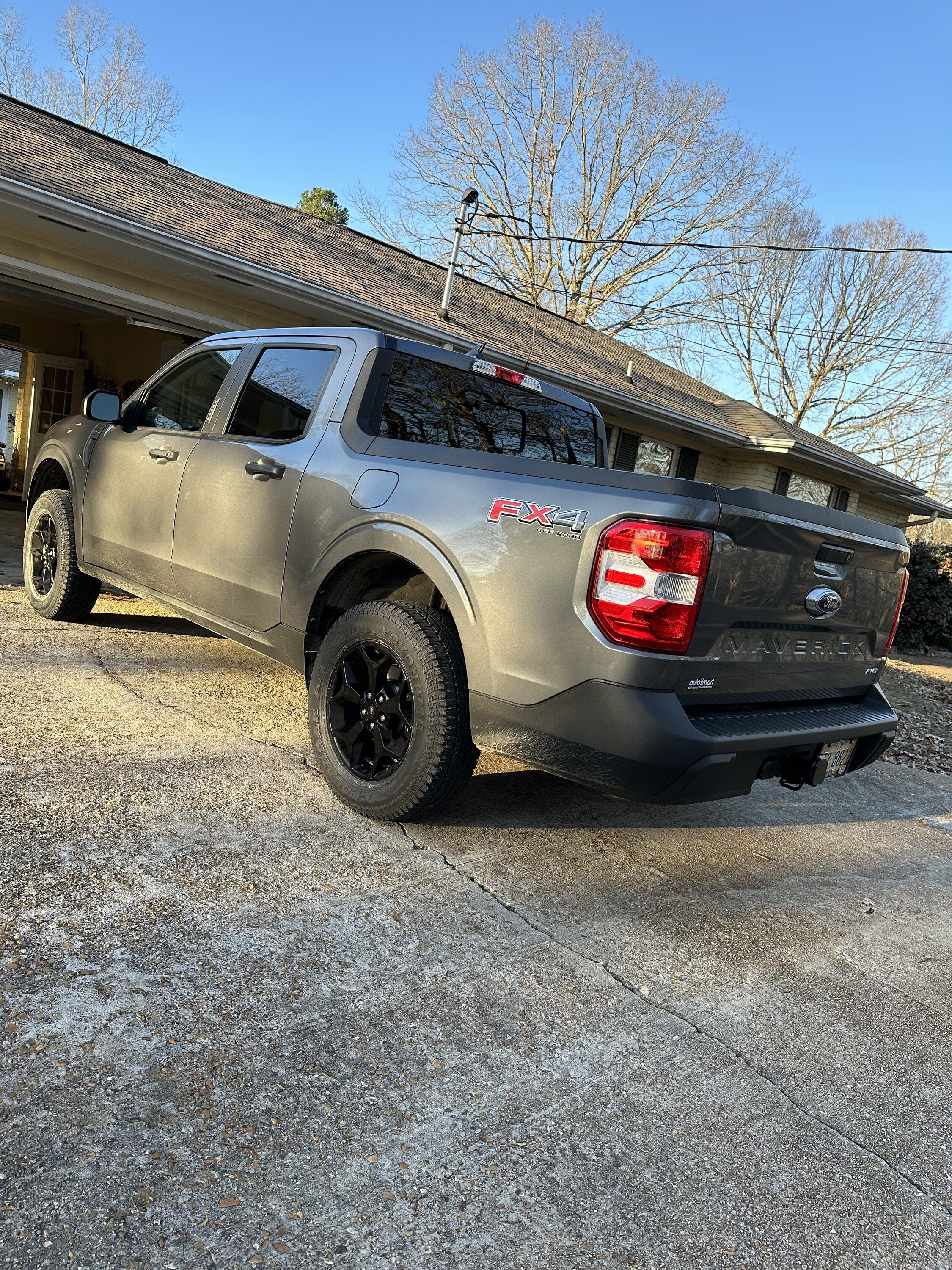 Ford Maverick My 2" Eibach Pro-Lift Kit Springs DIY Install on EcoBoost Maverick XLT AWD D7E4E40E-9070-4A9D-BAB6-07D1B6764B99