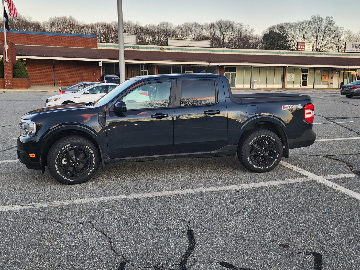 Ford Maverick Visual Comparison of Different Tires / Tire Sizes on 2022+ Maverick 20221219_161313
