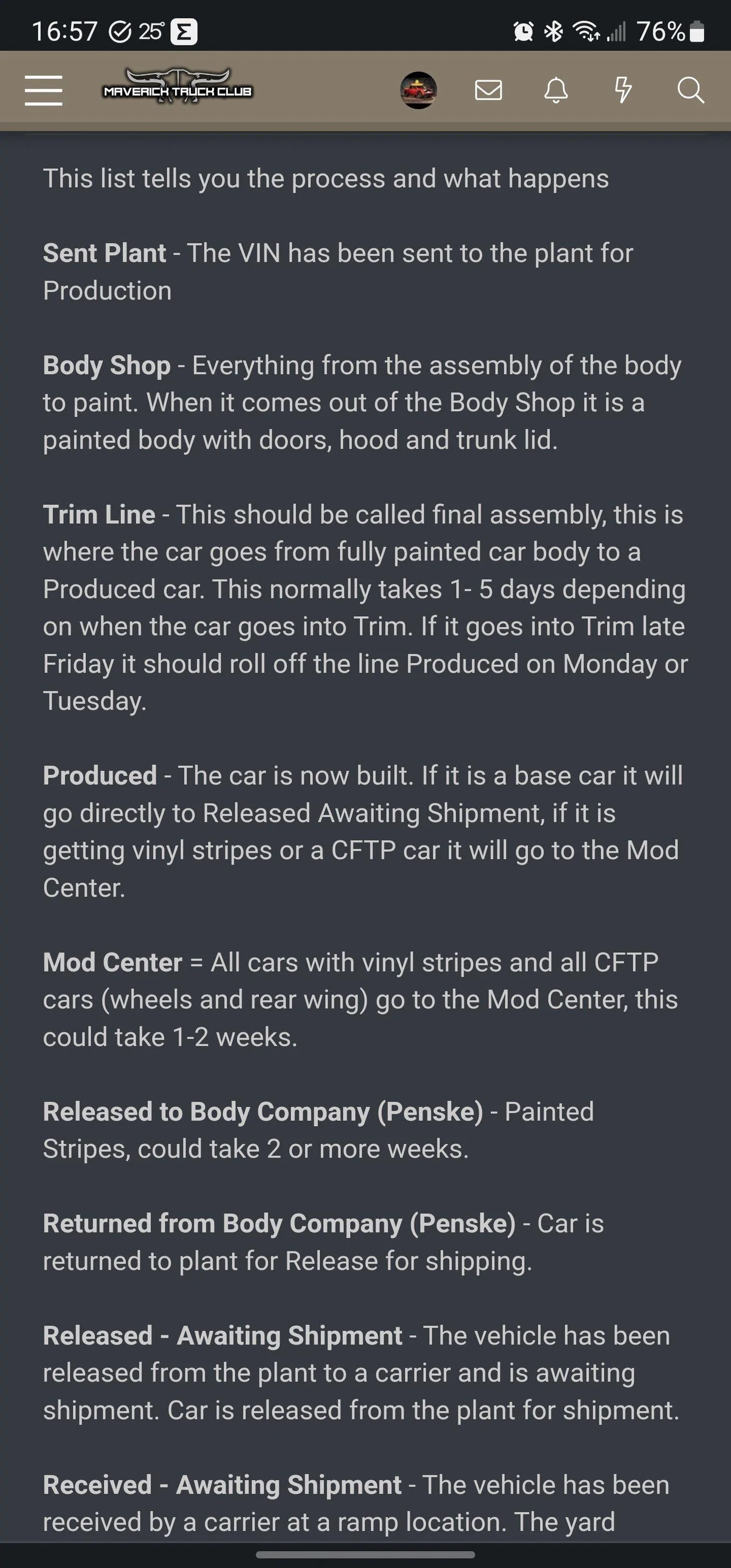 Ford Maverick 12/19/22 Production Date, anyone gotten a Window Sticker yet? Updated, Sticker received.... Screenshot_20221224_165705_Chrom