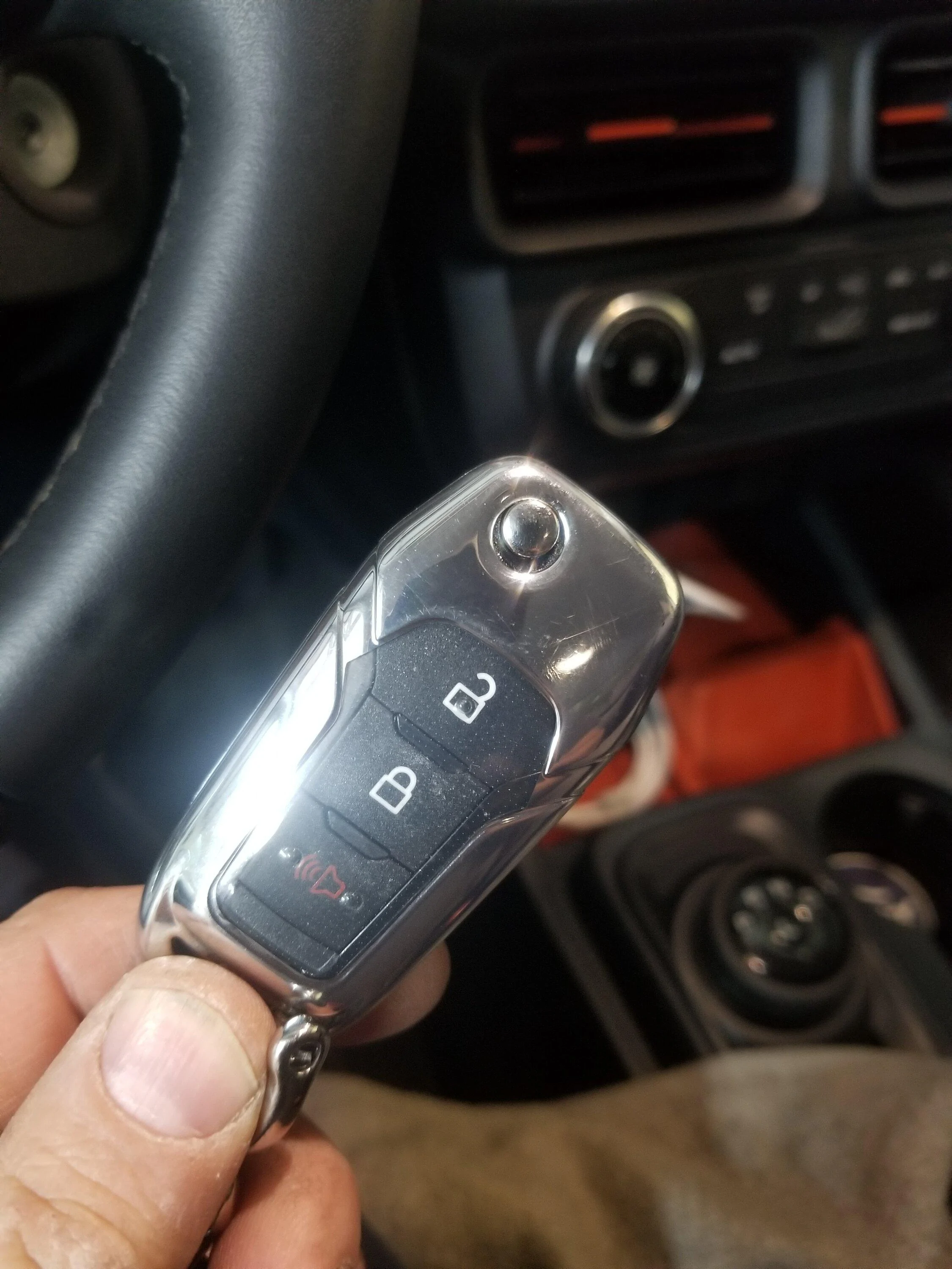 Ford Maverick Where to Get a Key Fob Skin? 20221226_170828