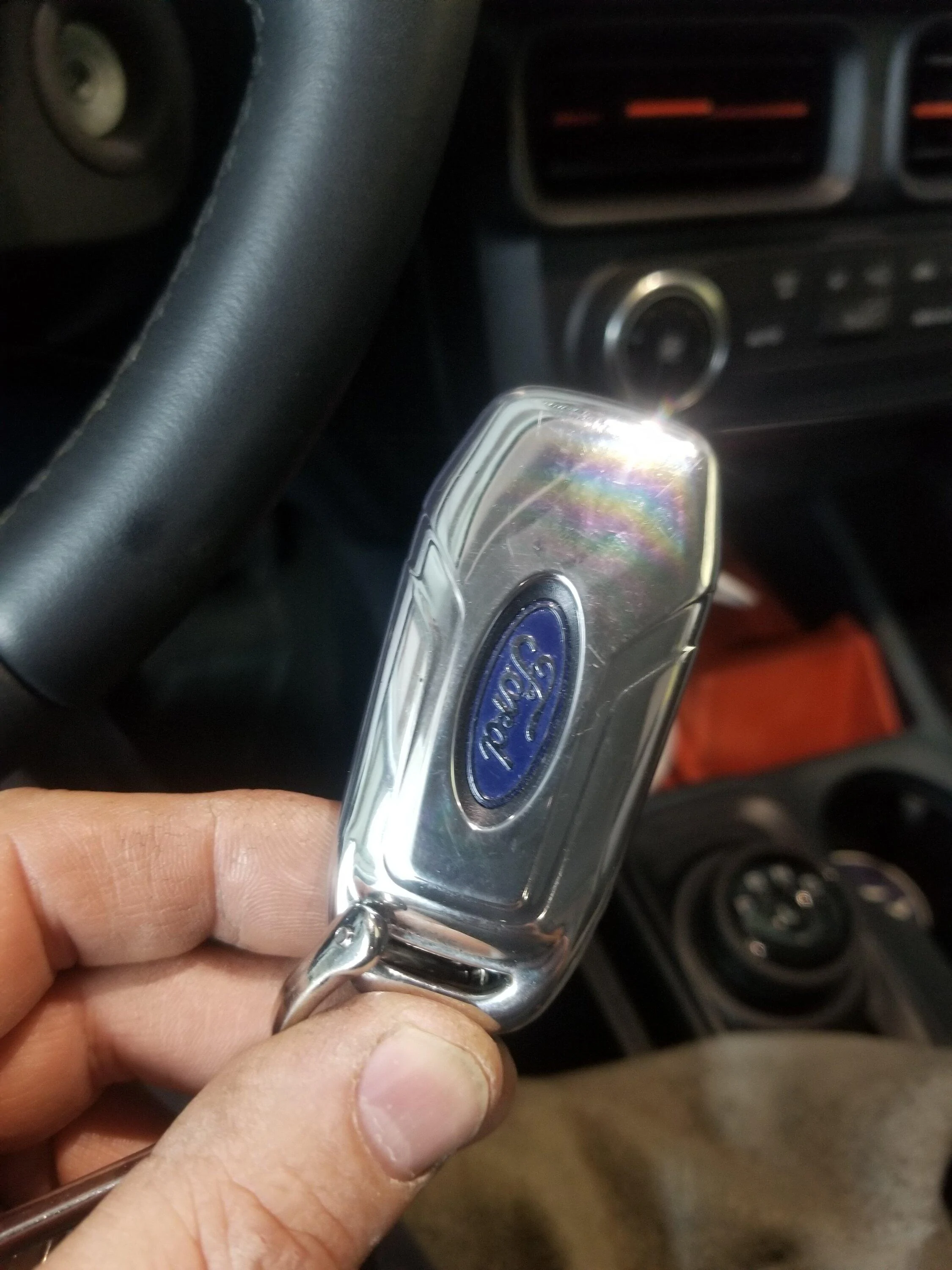 Ford Maverick Where to Get a Key Fob Skin? 20221226_170833