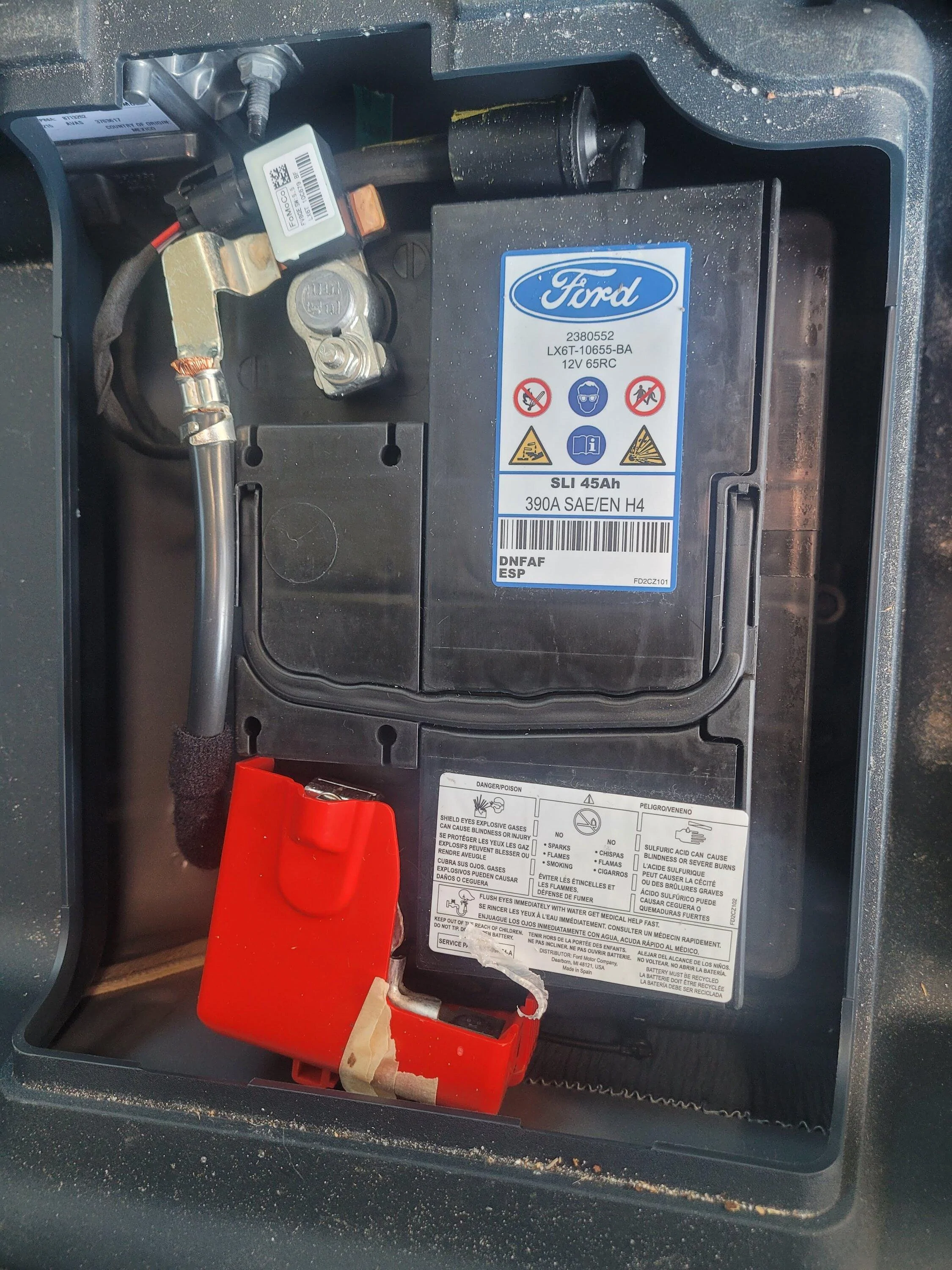 Ford Maverick Best Replacement 12VDC Hybrid Battery? 20221227_093837