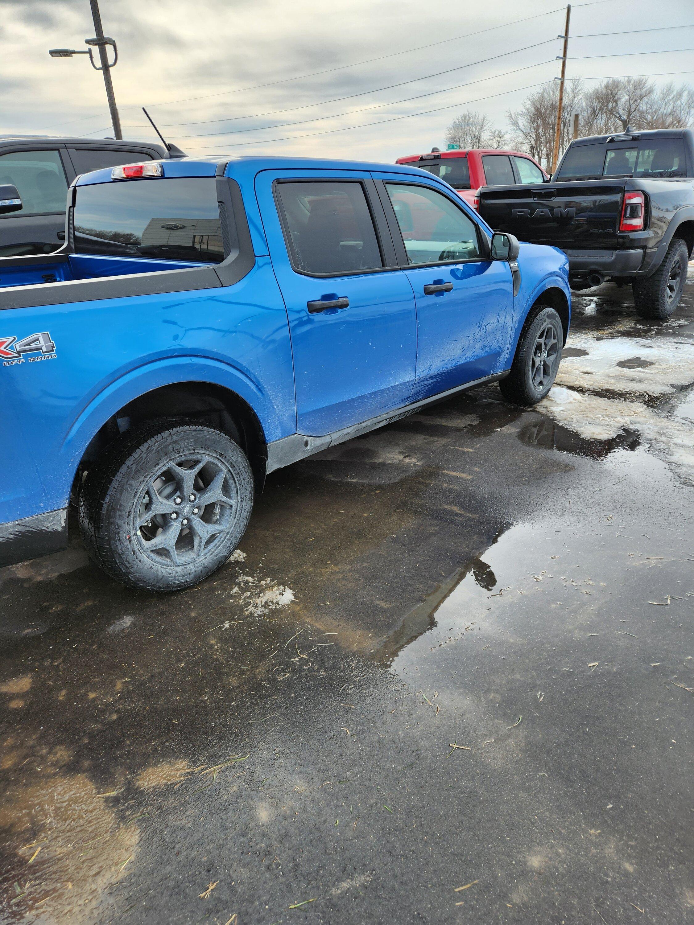 Ford Maverick VELOCITY BLUE Maverick Photos Thread 20221228_110659