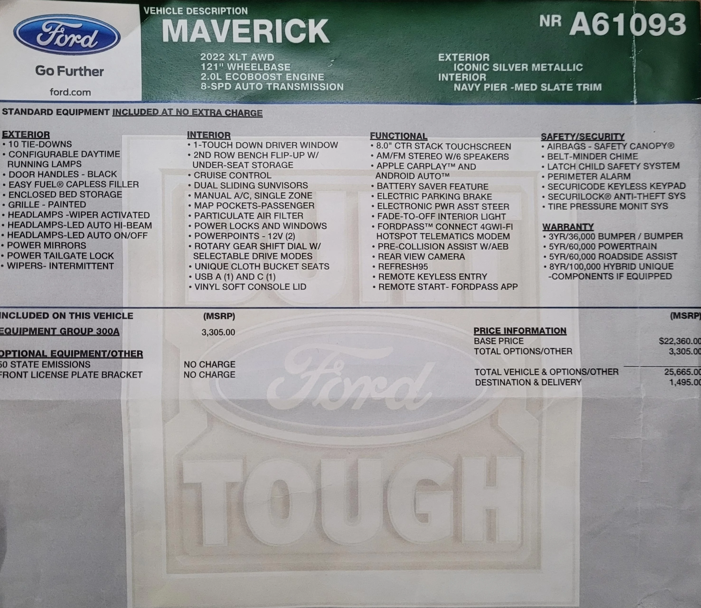 Ford Maverick MPG Drop? 20221130_182212