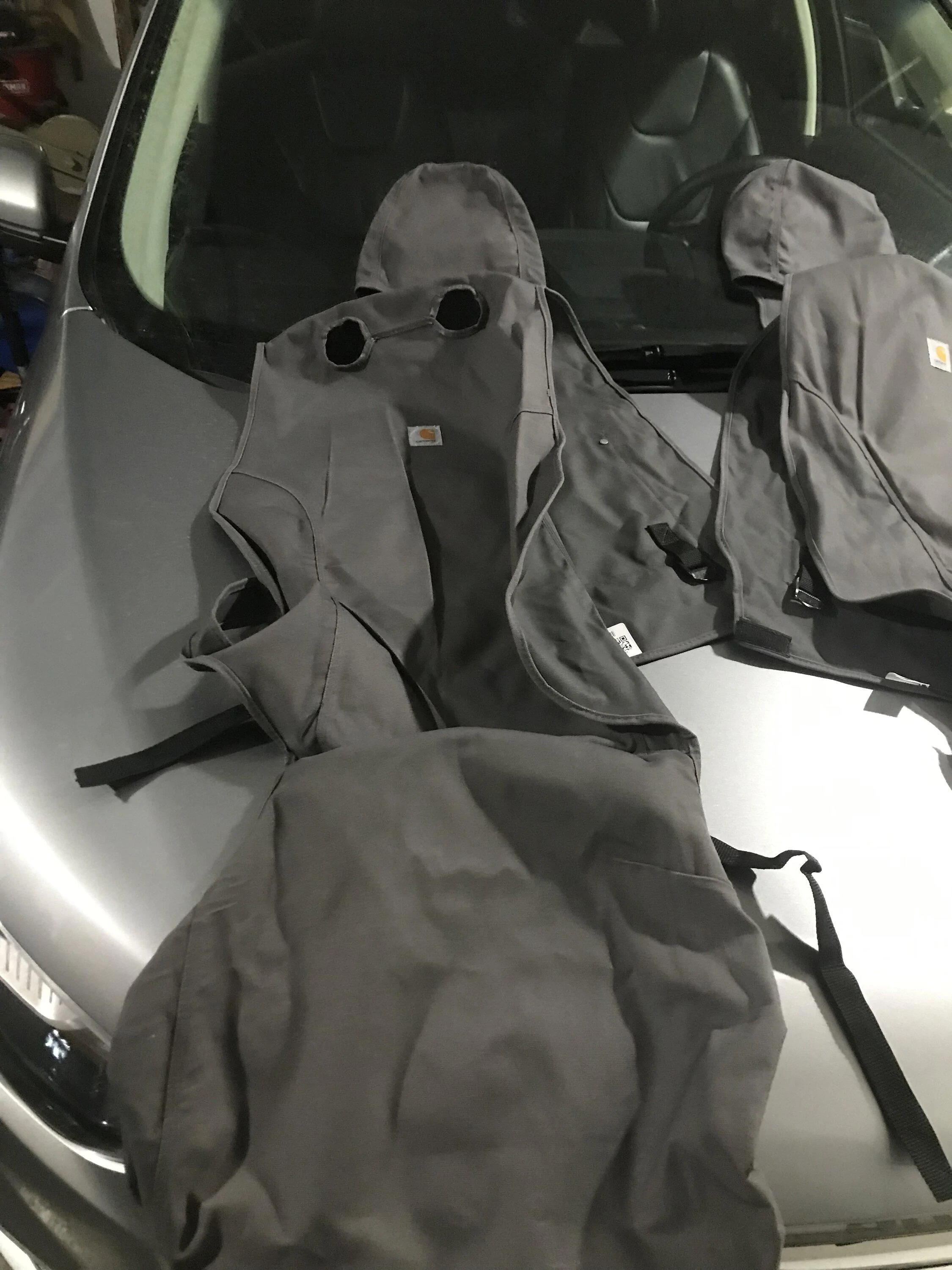 Ford Maverick Carhartt Gravel gray seat covers. Fronts only-used 3A1C26D5-98F1-4CB7-B2CA-C2408BE091F5