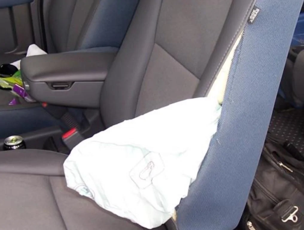 Ford Maverick CoverKing side airbag pocket? seatairbag