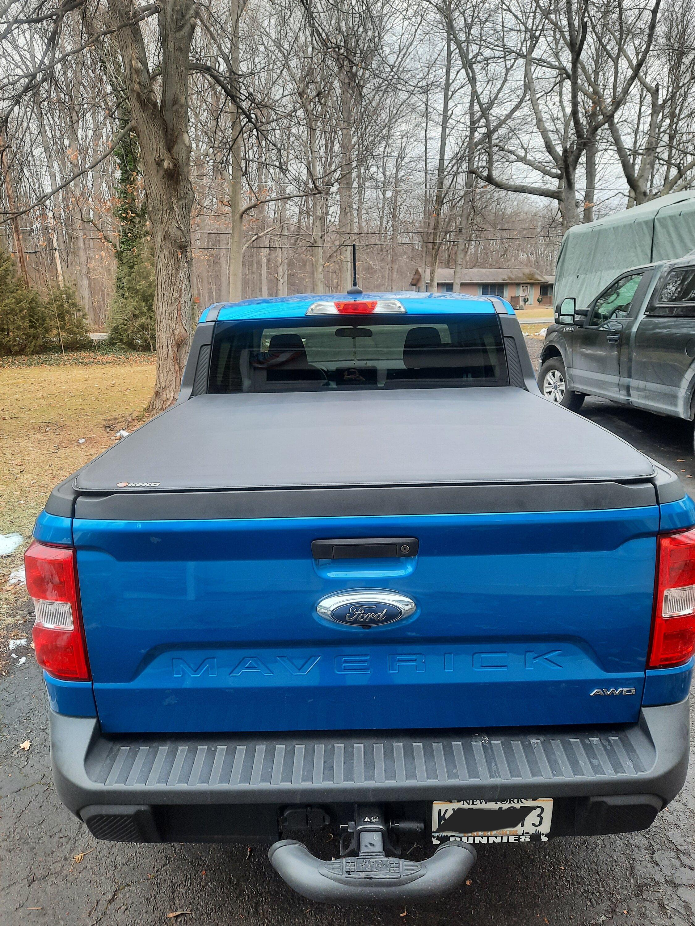 Ford Maverick Just Installed the Keko Tonneau Cover 20221229_132450