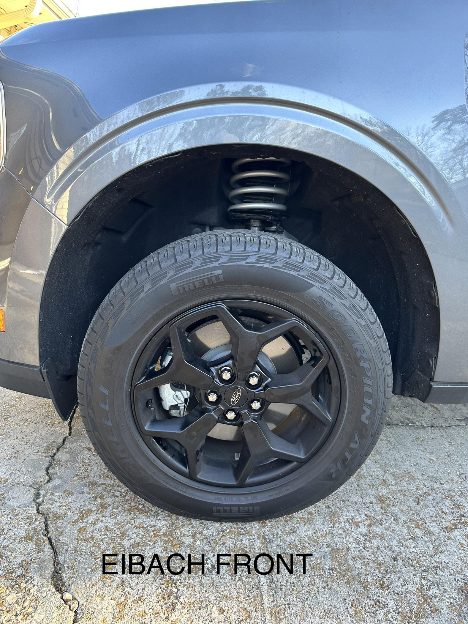 Ford Maverick My 2" Eibach Pro-Lift Kit Springs DIY Install on EcoBoost Maverick XLT AWD 959834FD-E5CD-487E-BF14-1AB2697D191E