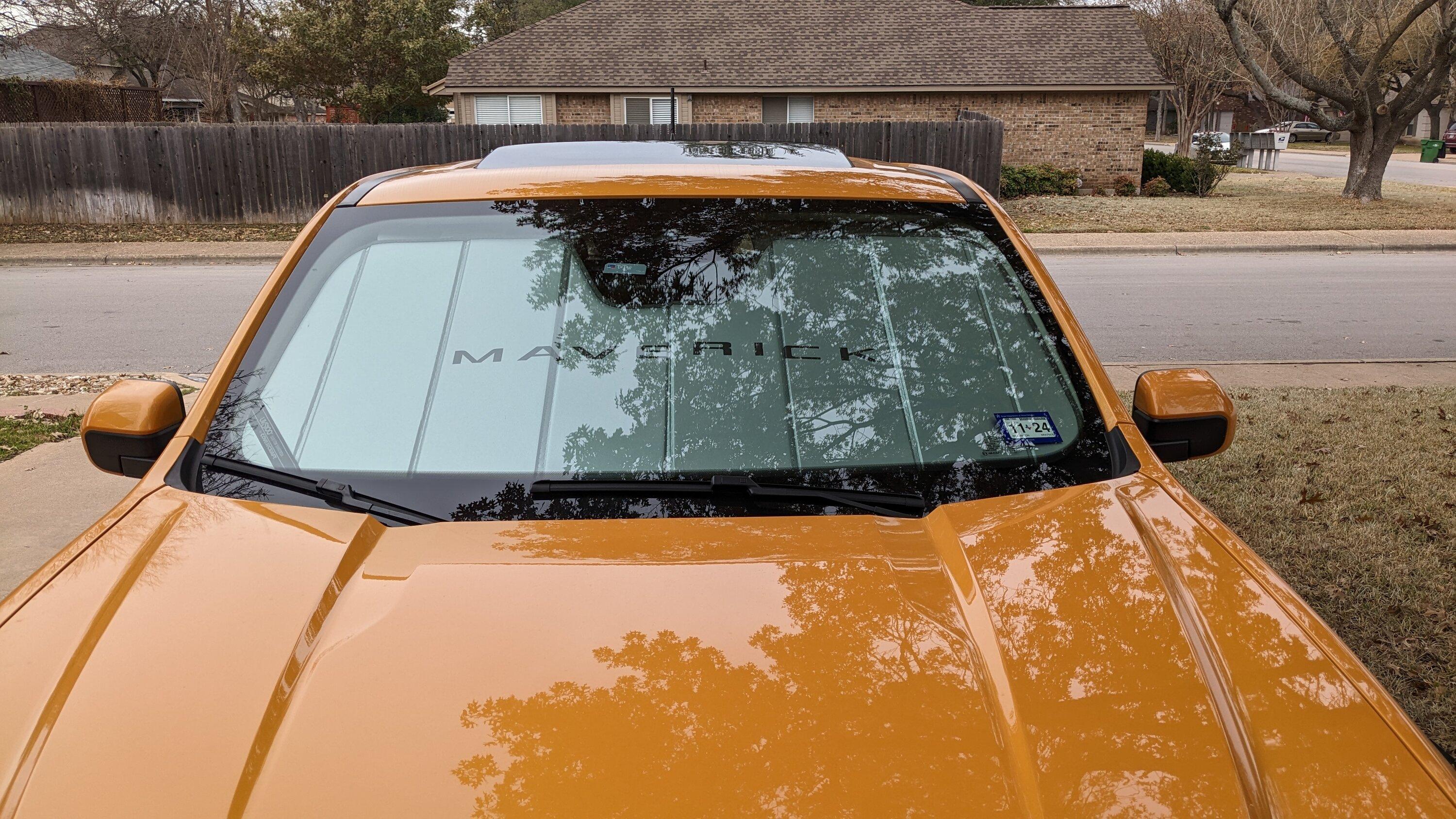 Ford Maverick Windshield Sun Shade? PXL_20221230_155016256