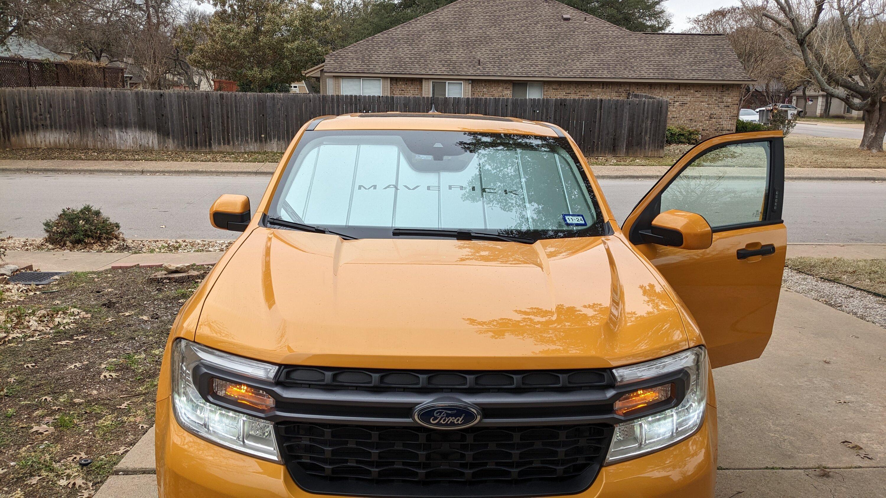 Ford Maverick Windshield Sun Shade? PXL_20221230_182327457