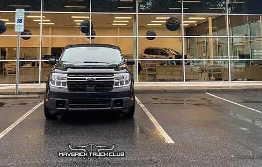 Ford Maverick SHADOW BLACK Maverick Photos Thread 2022 Maverick Shadow Black Lariat FX4 9