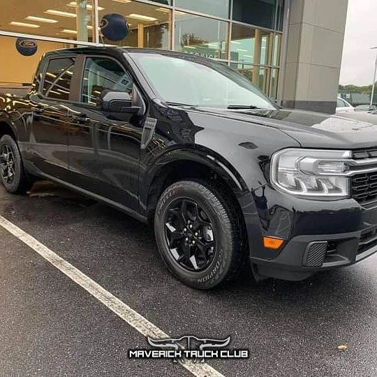 Ford Maverick SHADOW BLACK Maverick Photos Thread 2022 Maverick Shadow Black Lariat FX4 1