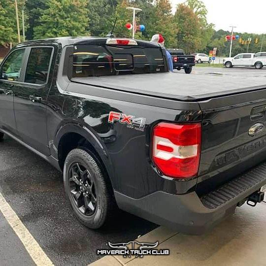 Ford Maverick SHADOW BLACK Maverick Photos Thread 2022 Maverick Shadow Black Lariat FX4 5