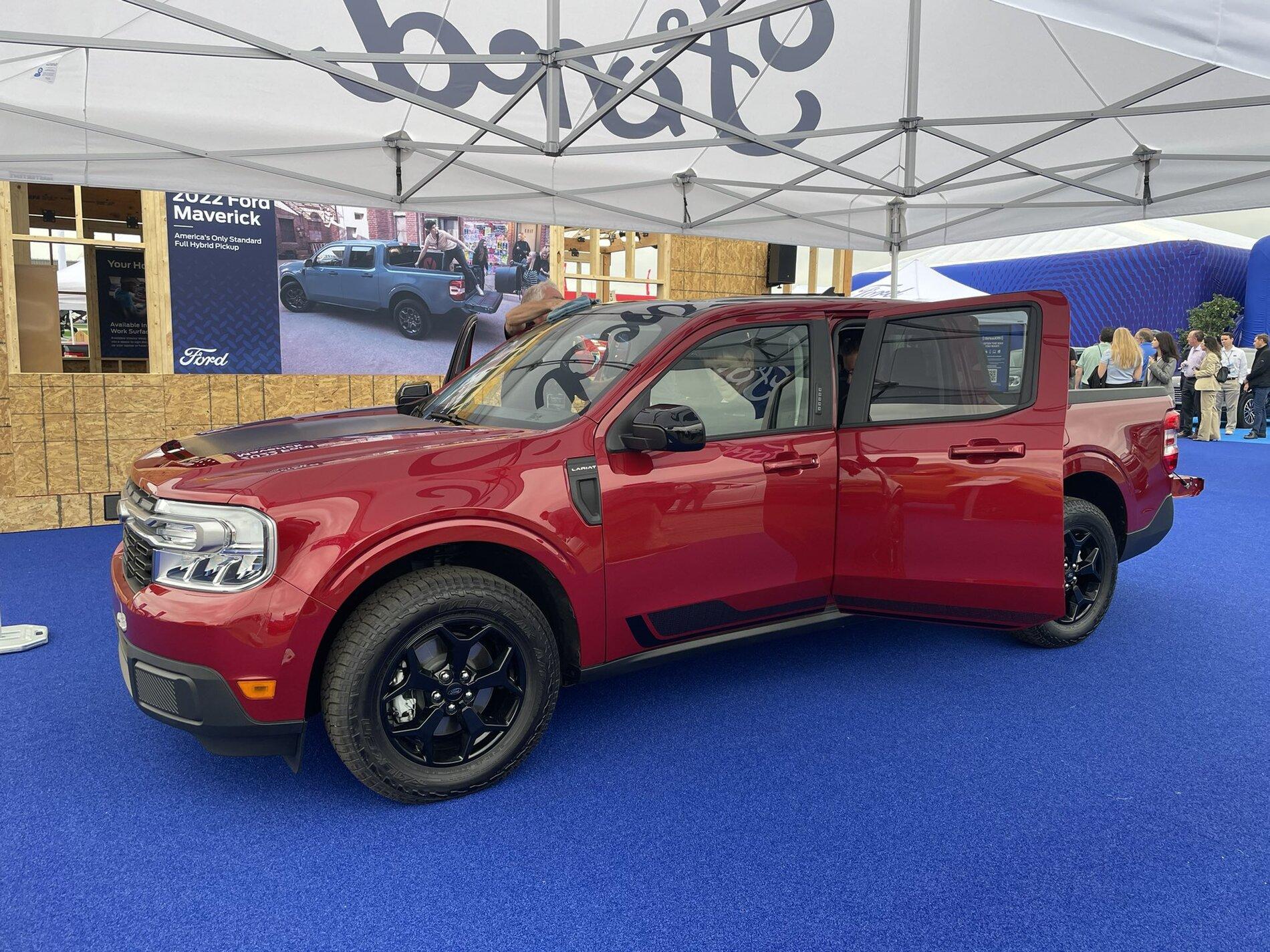 Ford Maverick RAPID RED Maverick Photos Thread Rapid Red Ford Maverick First Edition from Motor Bella