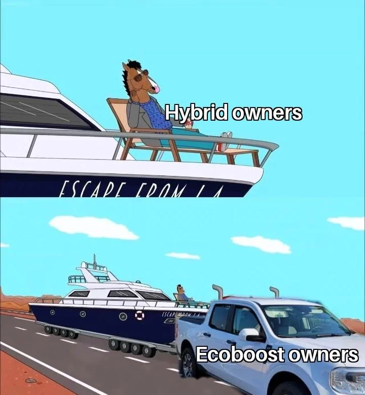 Ford Maverick Maverick Memes -  fun diversion while we wait [ ** NO POLITICS ** ] Bojack On His Boat 25092021180031