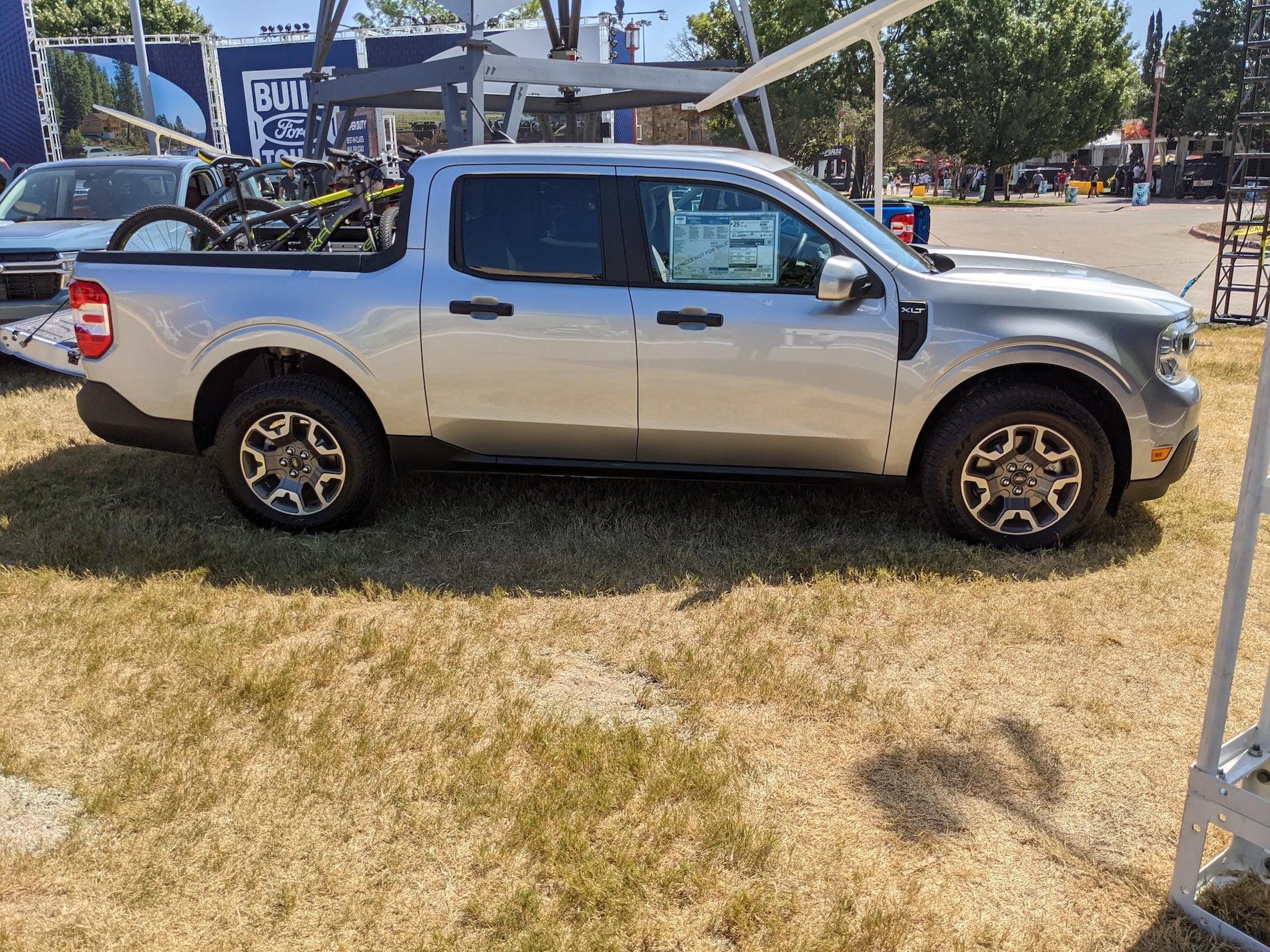Ford Maverick TX State Fair Auto Show Iconic Silver XLT Maverick 1