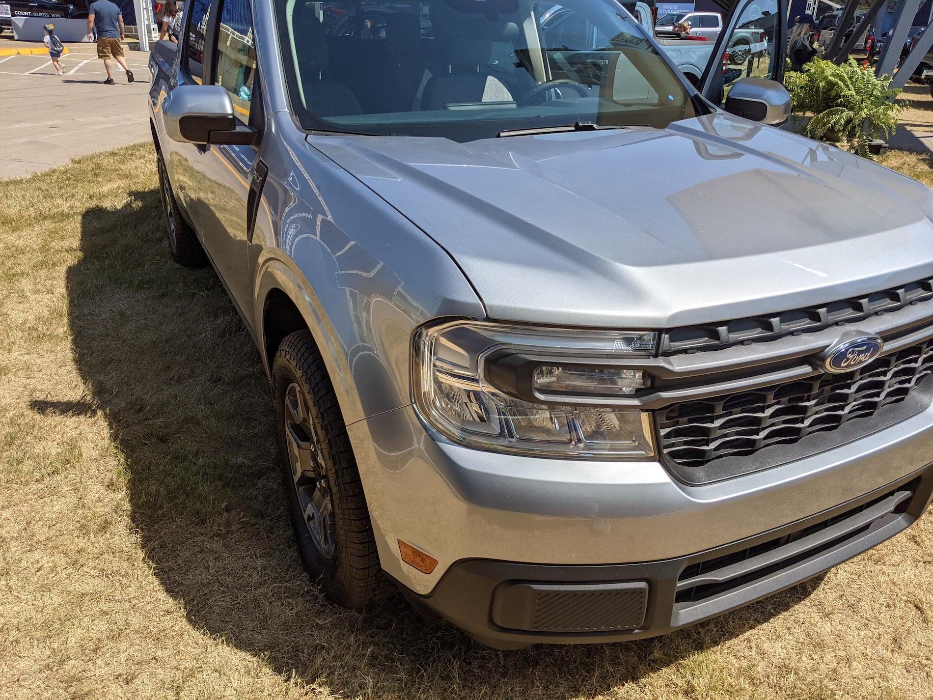 Ford Maverick TX State Fair Auto Show Iconic Silver XLT Maverick 3