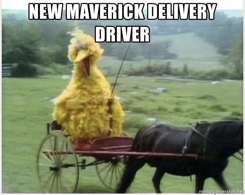 Ford Maverick Maverick Memes -  fun diversion while we wait [ ** NO POLITICS ** ] new-maverick-delivery-driver