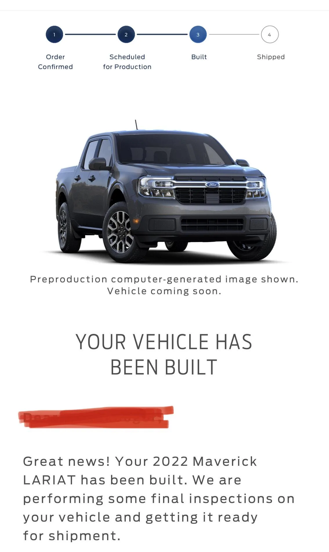 Ford Maverick Order 8/4 built 9/24 D09F4626-3D03-4396-A9B5-8DDC1BB53EAB