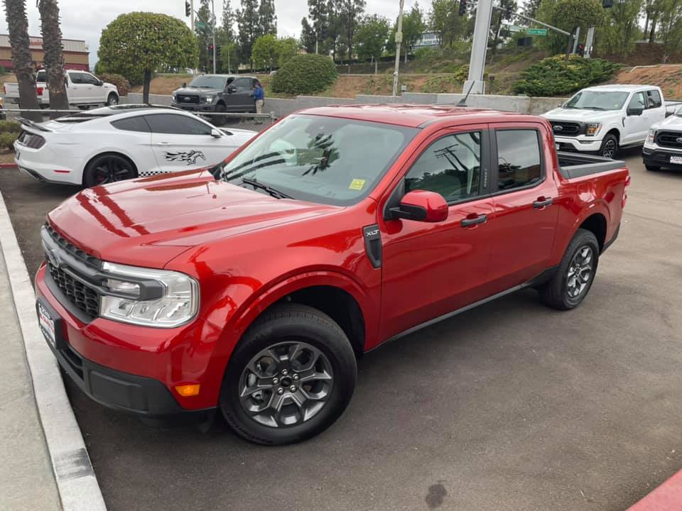Ford Maverick HOT PEPPER RED Maverick Photos Thread 242900881_195898639290967_311473556926838086_n