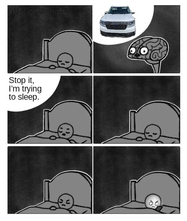 Ford Maverick Maverick Memes -  fun diversion while we wait [ ** NO POLITICS ** ] Stop It Im Trying To Sleep 27092021195506