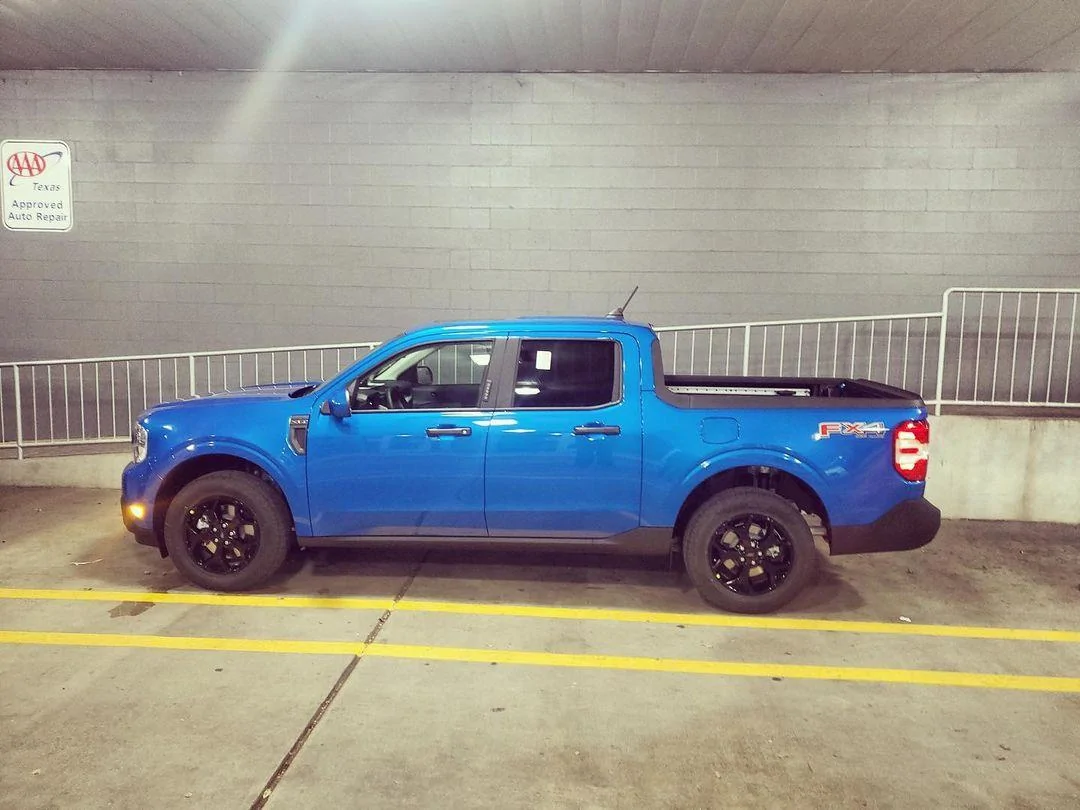 Ford Maverick VELOCITY BLUE Maverick Photos Thread 243070113_386992349472658_2145559632876484819_n