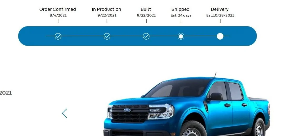Ford Maverick 49 days from reserved to built. Can you beat that? mav2