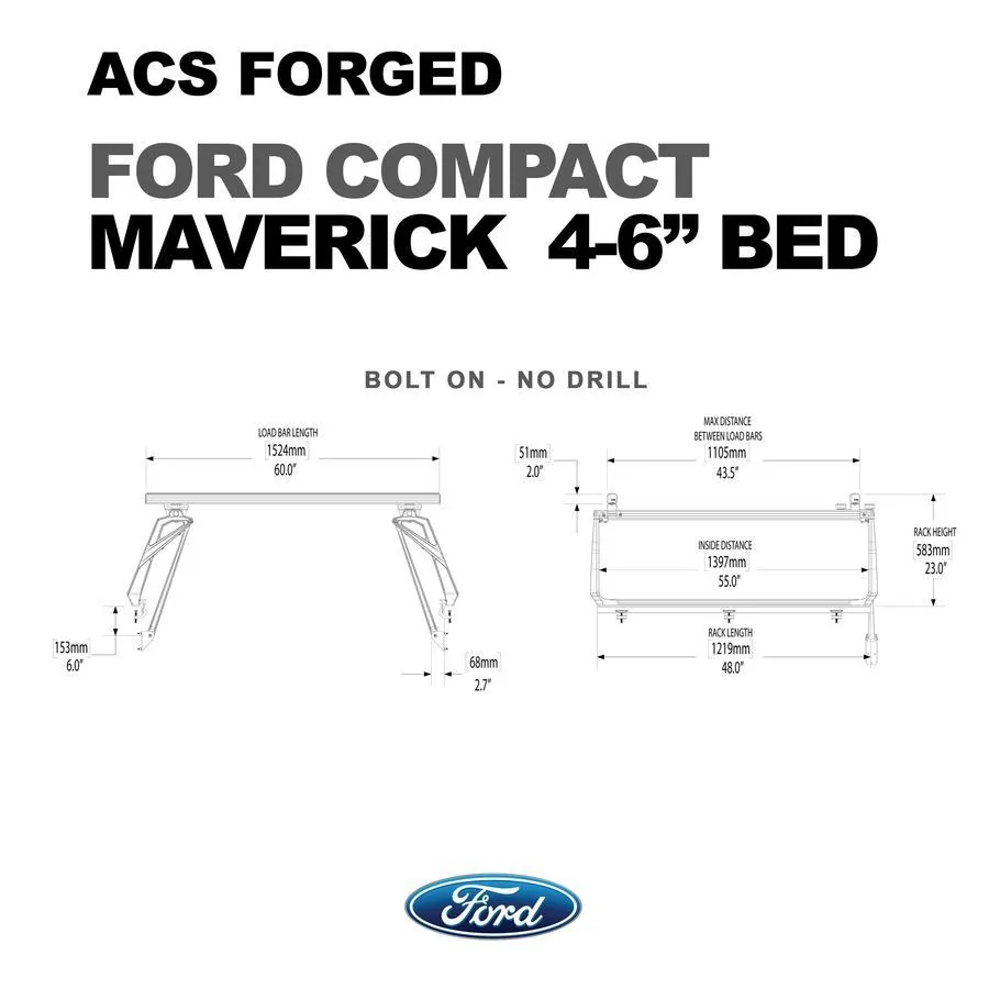 Ford Maverick Leitner Rack for Maverick previewed at SEMA garage FORD_FORGED_MAVERICK_4-6_900x