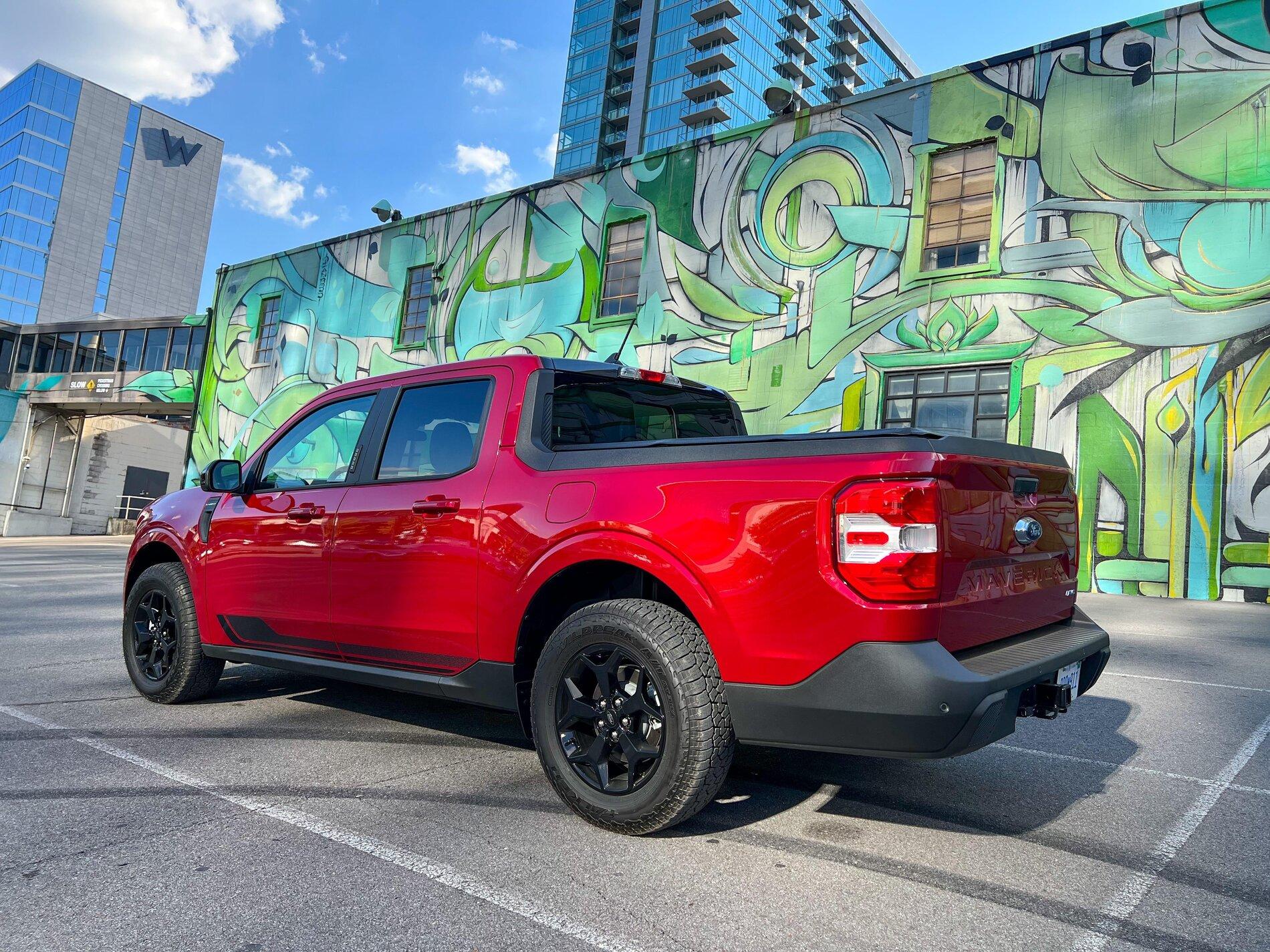 Ford Maverick RAPID RED Maverick Photos Thread Rapid Red First Edition Maverick 4