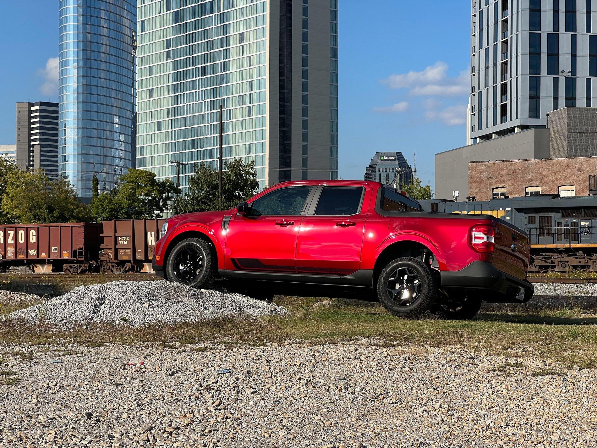 Ford Maverick RAPID RED Maverick Photos Thread Rapid Red First Edition Maverick 2