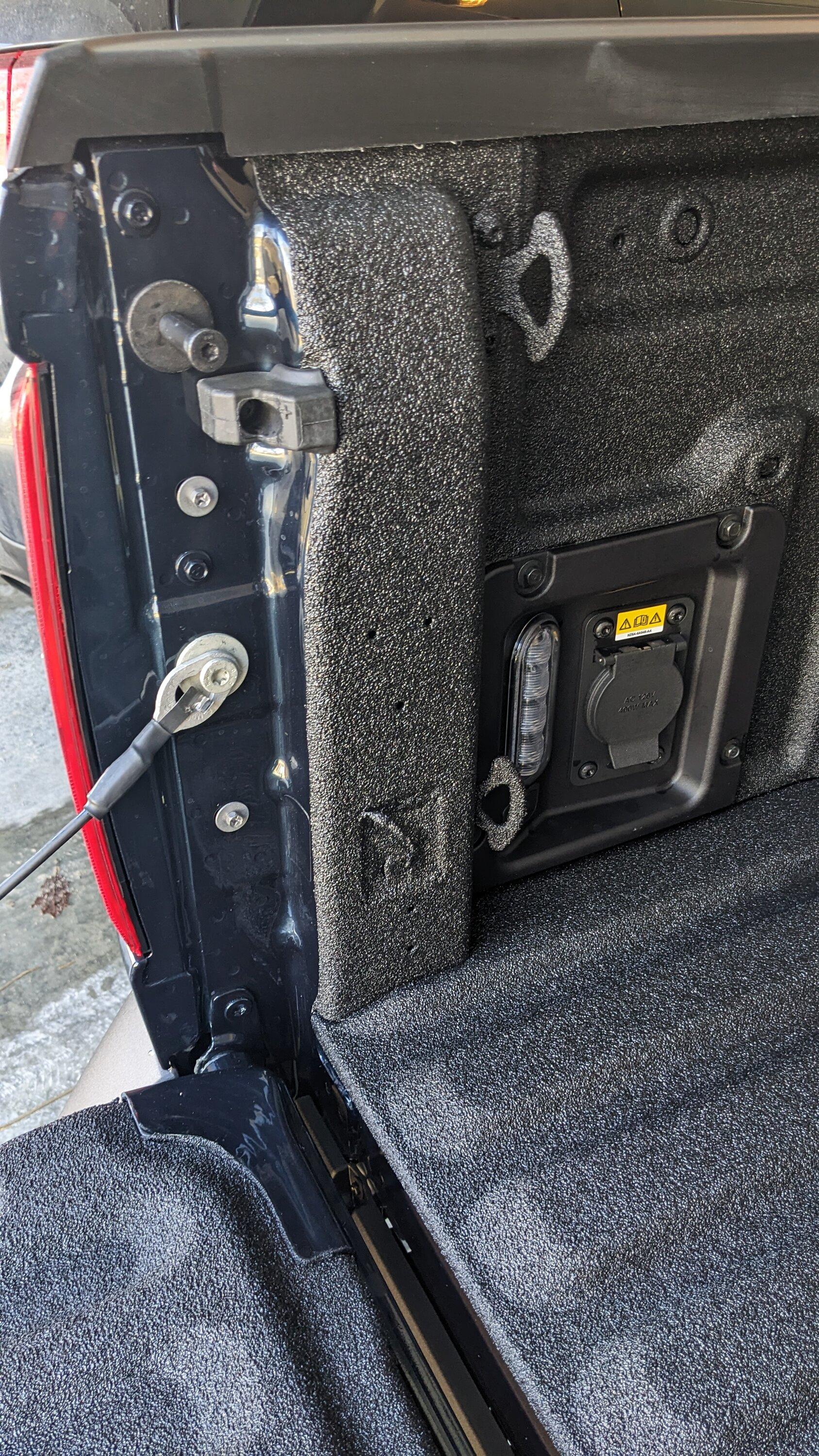 Ford Maverick 2023 spray in bedliner question - overspray PXL_20221231_194647438