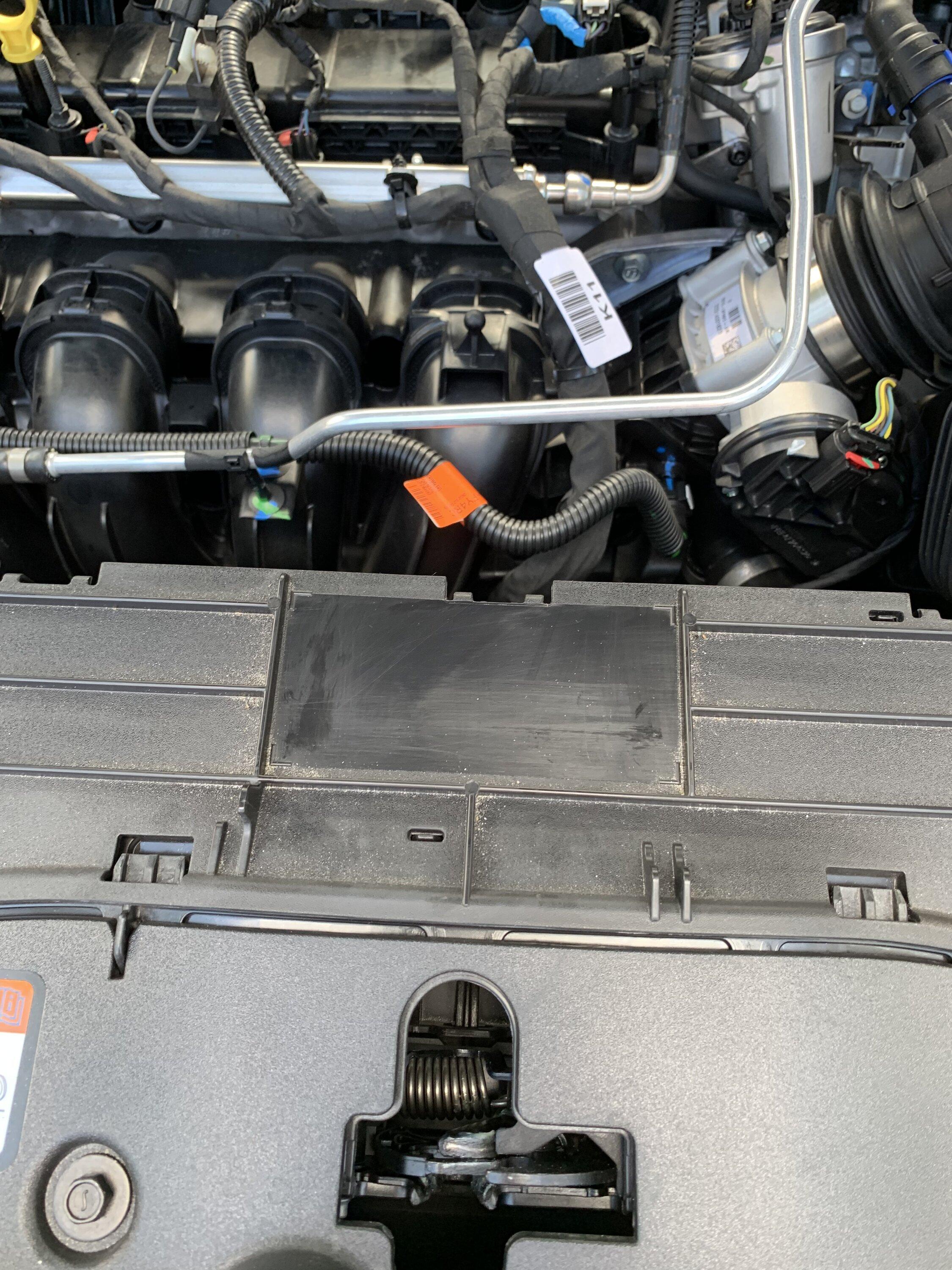 Ford Maverick What is this little empty space in the engine bay for? 0D335C53-1777-4A08-A2E8-C4D91131A93A