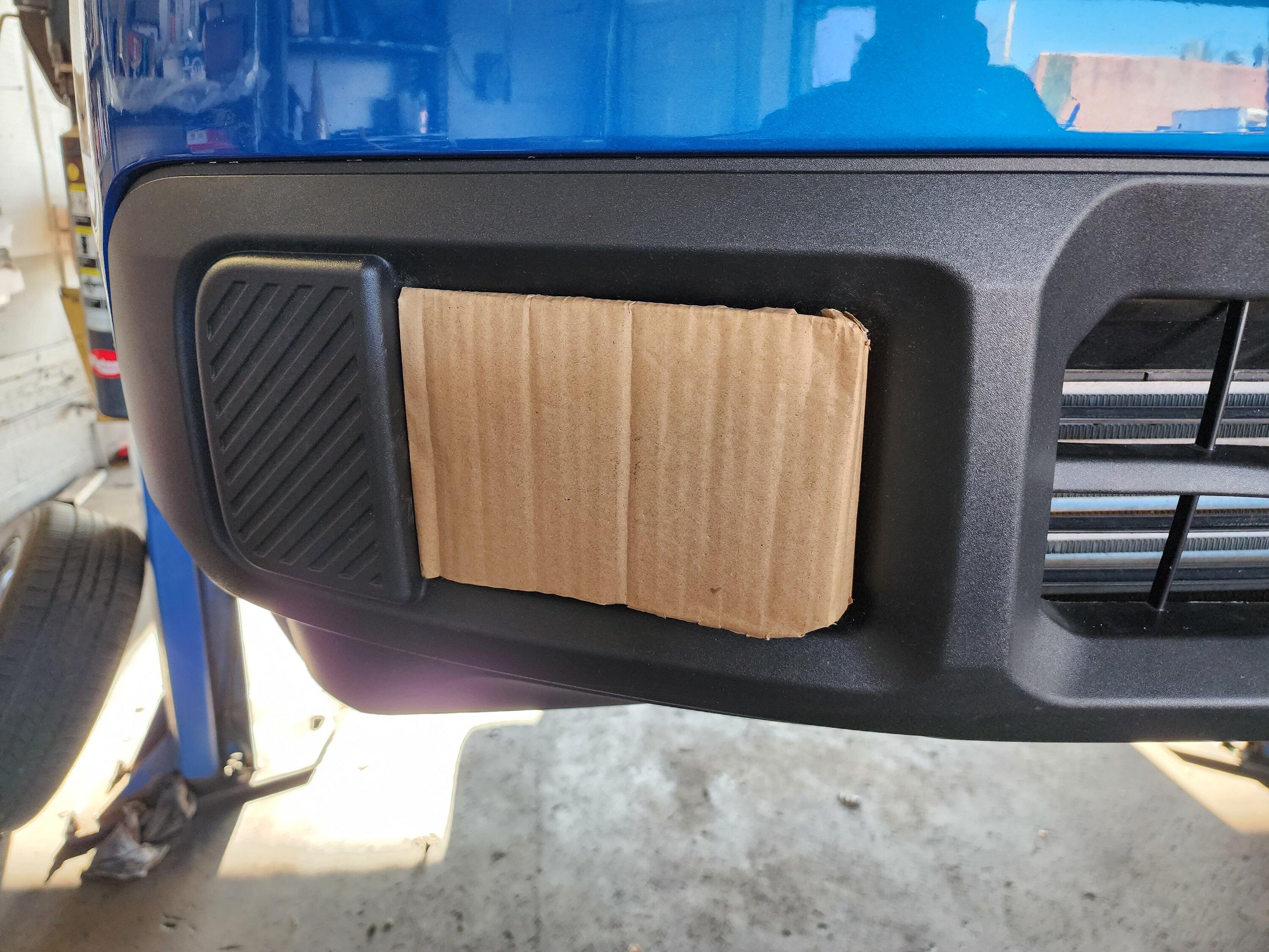 Ford Maverick 3D Printer Fog lamp Base? 20230105_142302