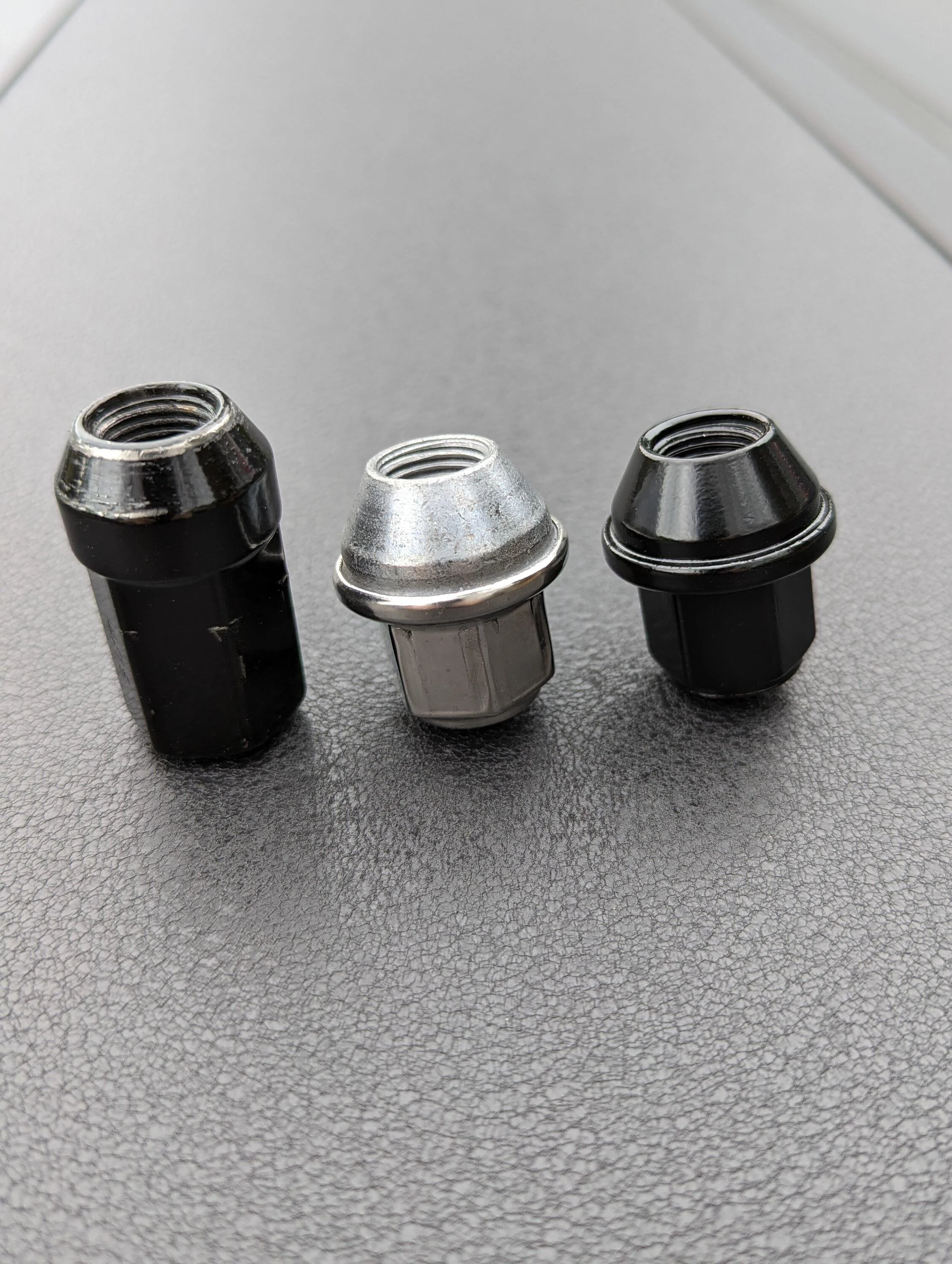 Ford Maverick Black Replacement One Piece Maverick Lug Nuts PXL_20230105_213207792